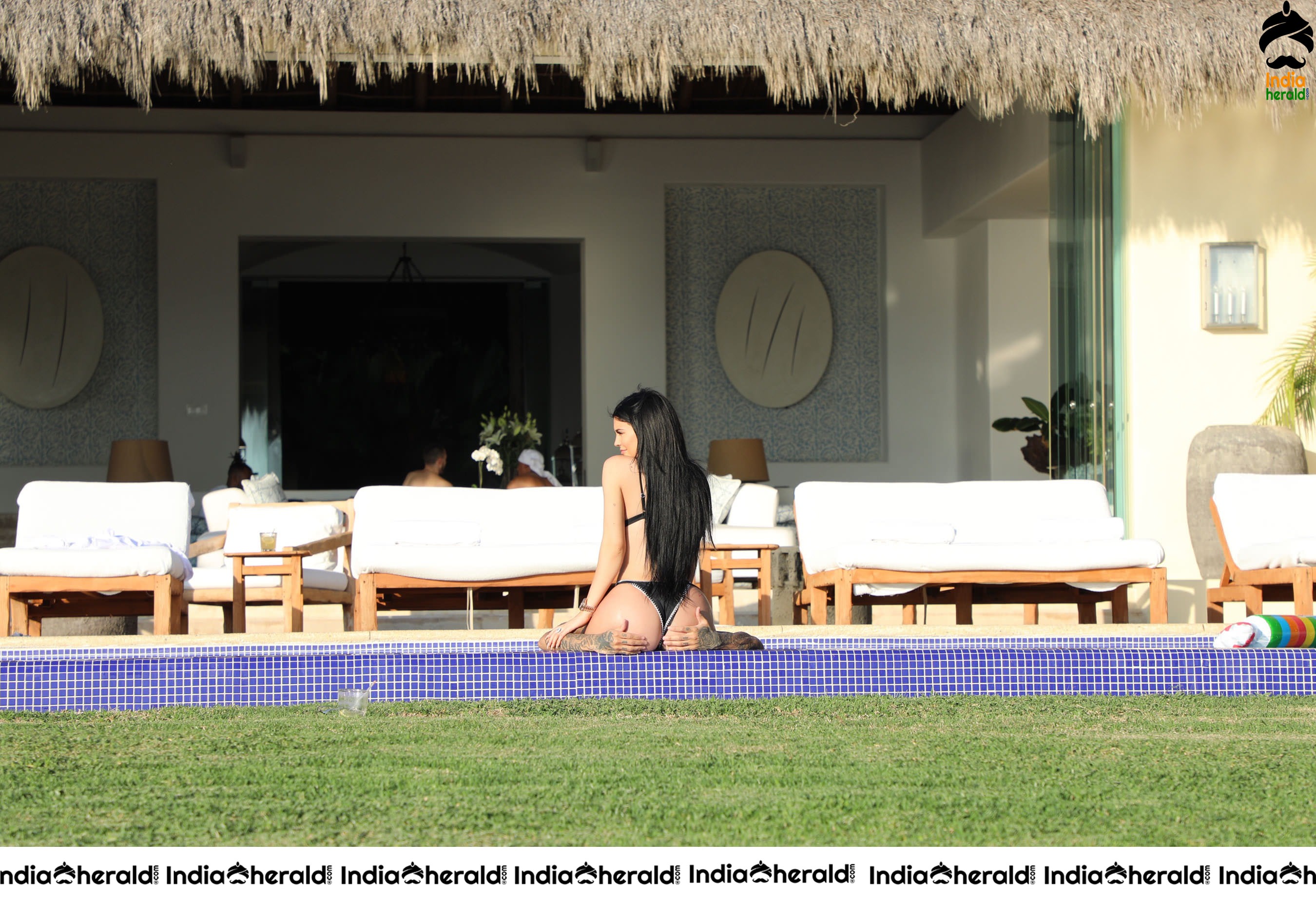 Kylie Jenner wearing a bikini in Mexico Set 2