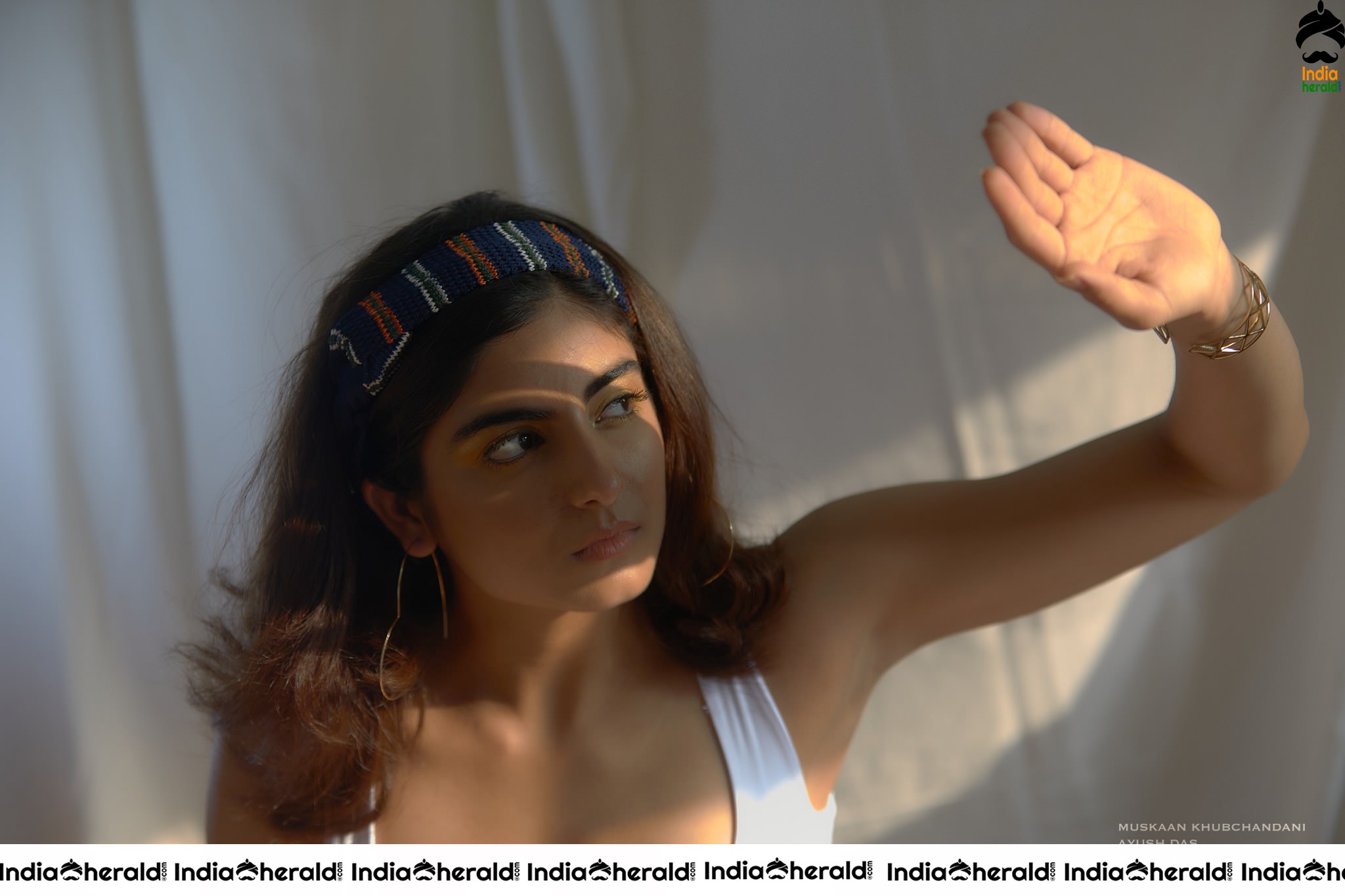 Latest Sizzling Hot Photos of George Reddy movie fame Muskaan Khubchandani