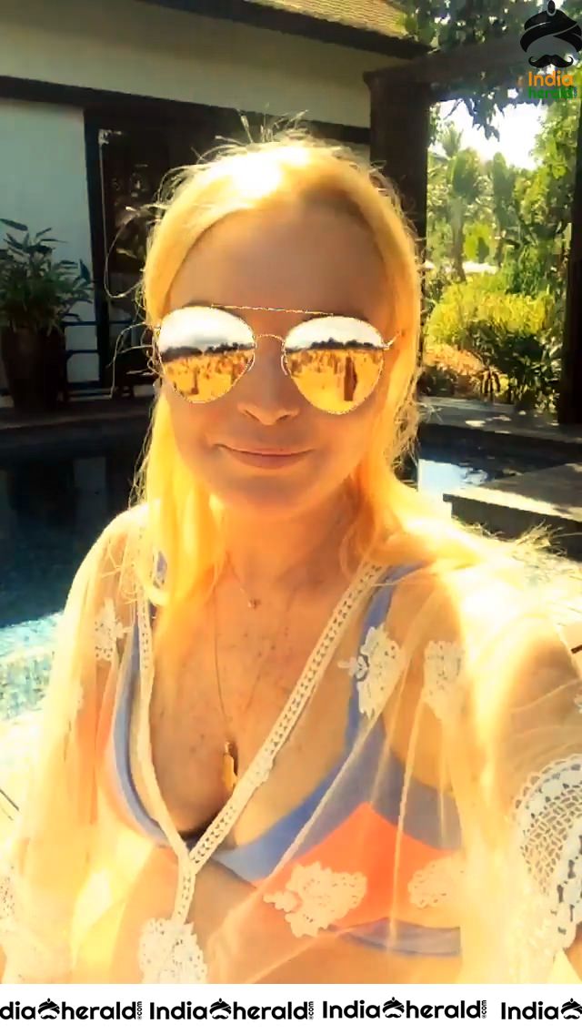 Lindsay Lohan in Bikini
