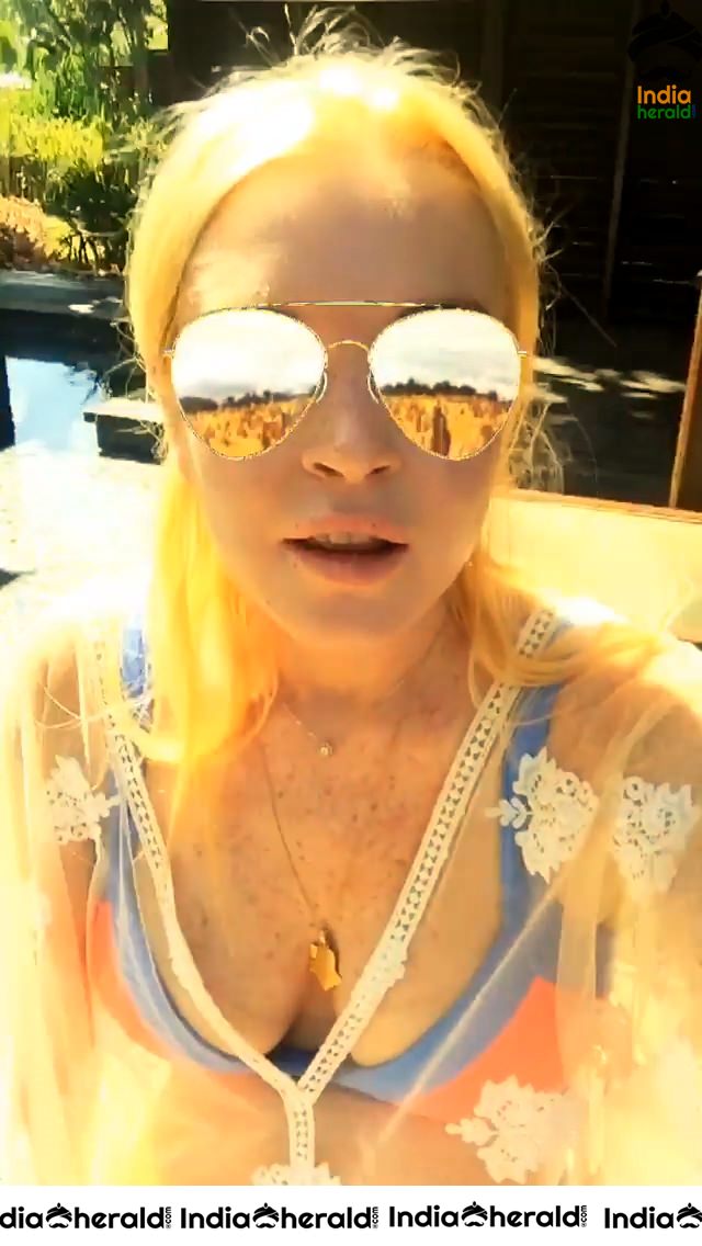 Lindsay Lohan in Bikini
