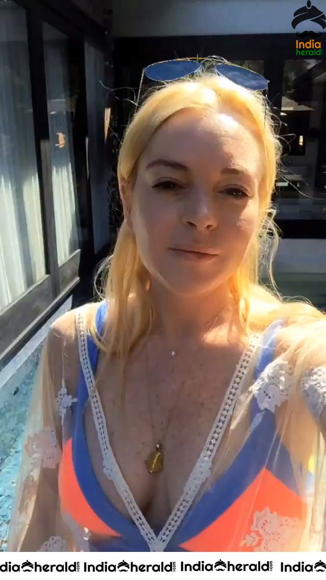 Lindsay Lohan in Bikini