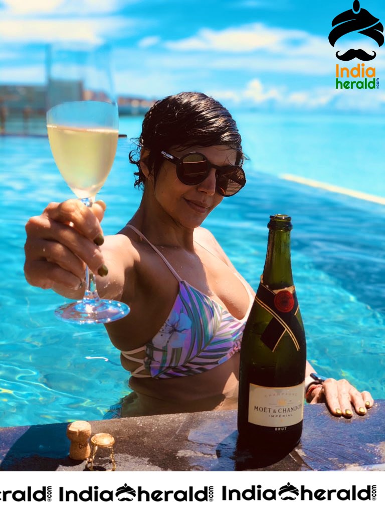 Mandira Bedi Hot Bikini Photos Collection