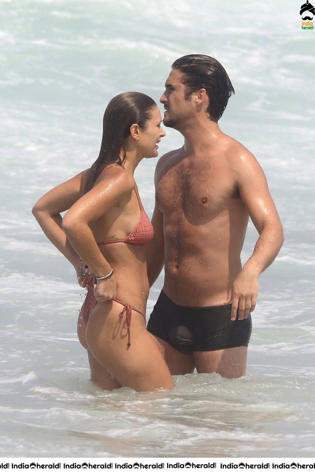 Mayte Rodriguez With Boyfriend in Bikini at Copacabana Beach Set 1