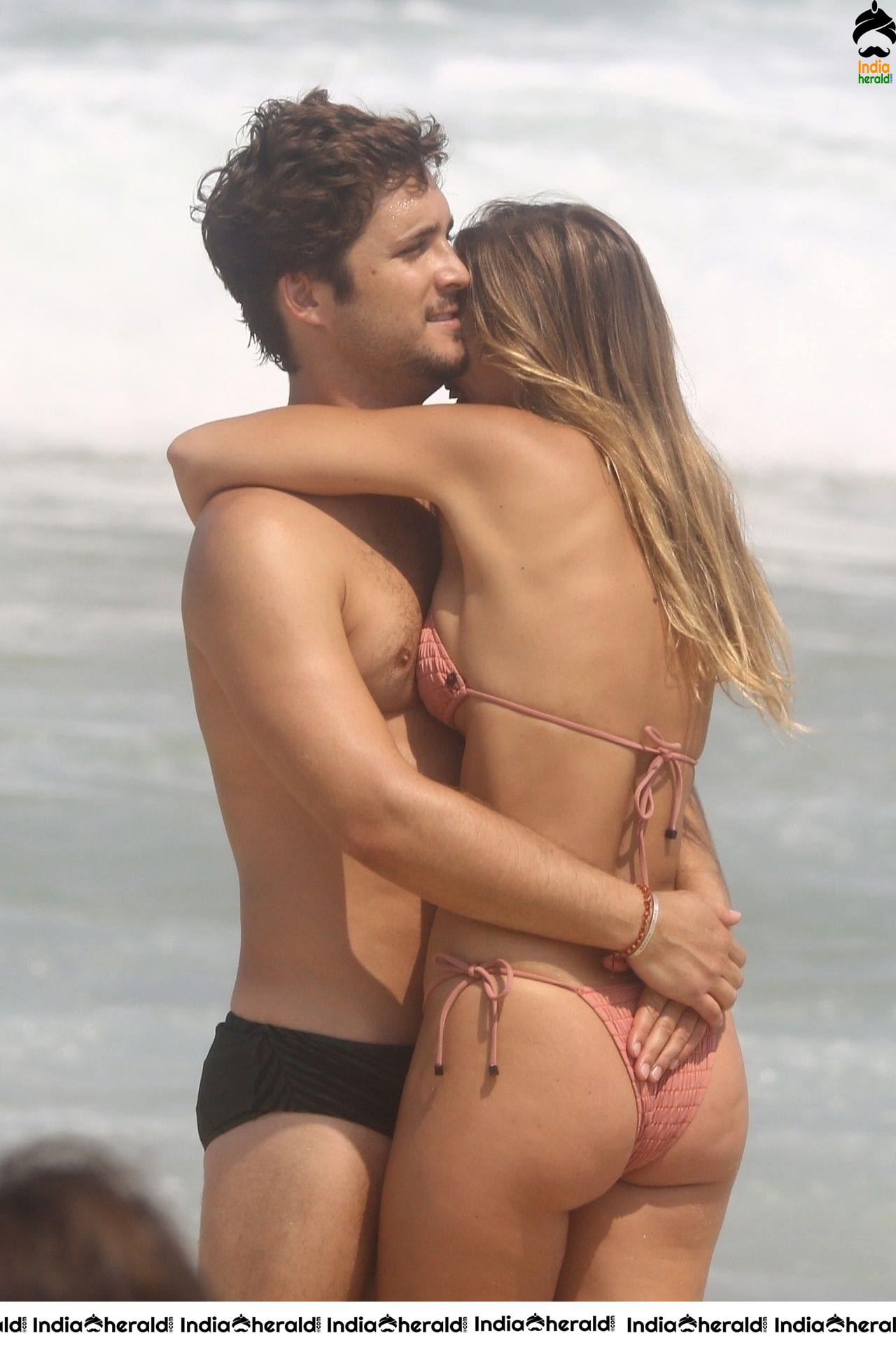 Mayte Rodriguez With Boyfriend in Bikini at Copacabana Beach Set 1