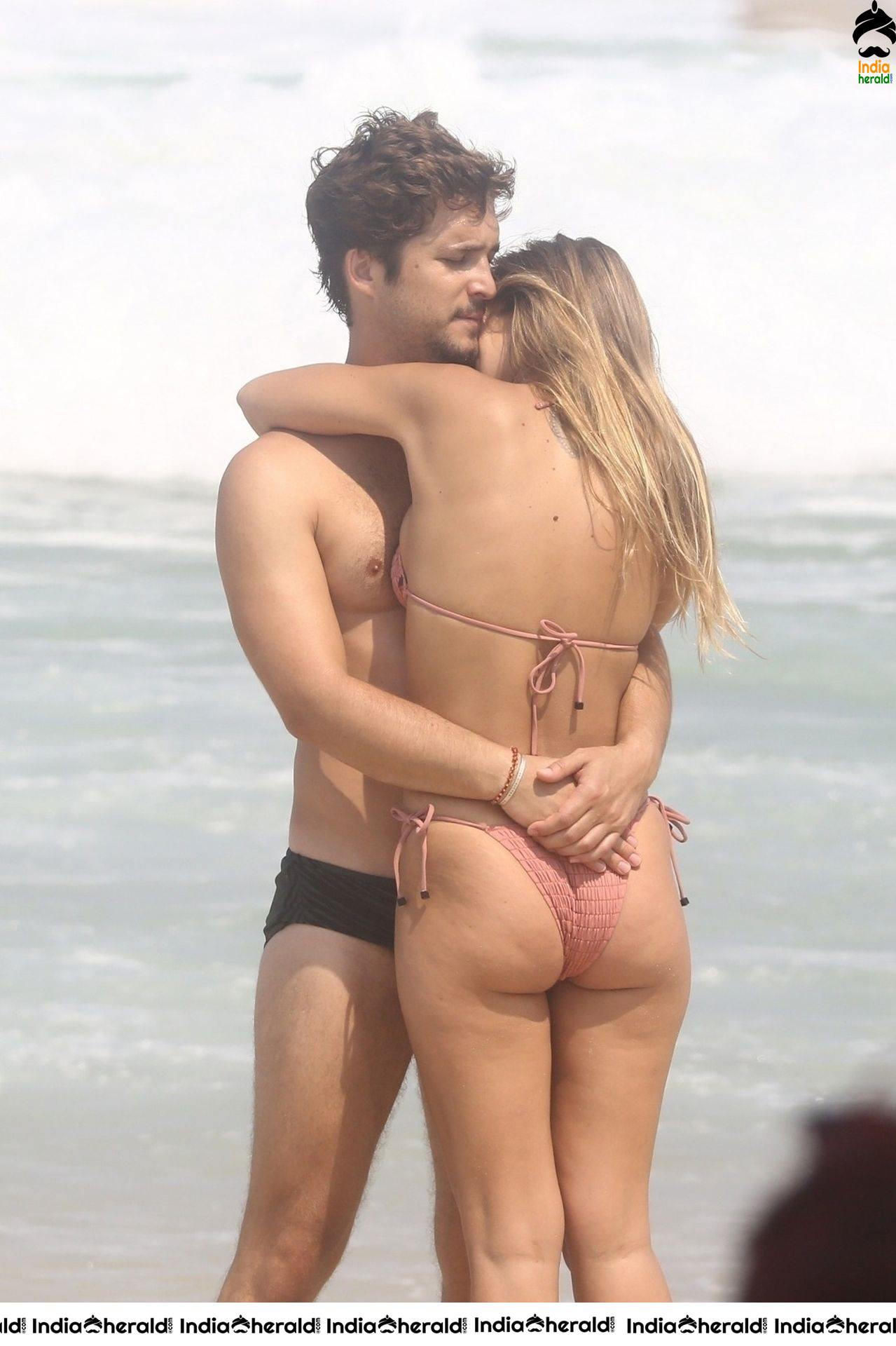 Mayte Rodriguez With Boyfriend in Bikini at Copacabana Beach Set 1