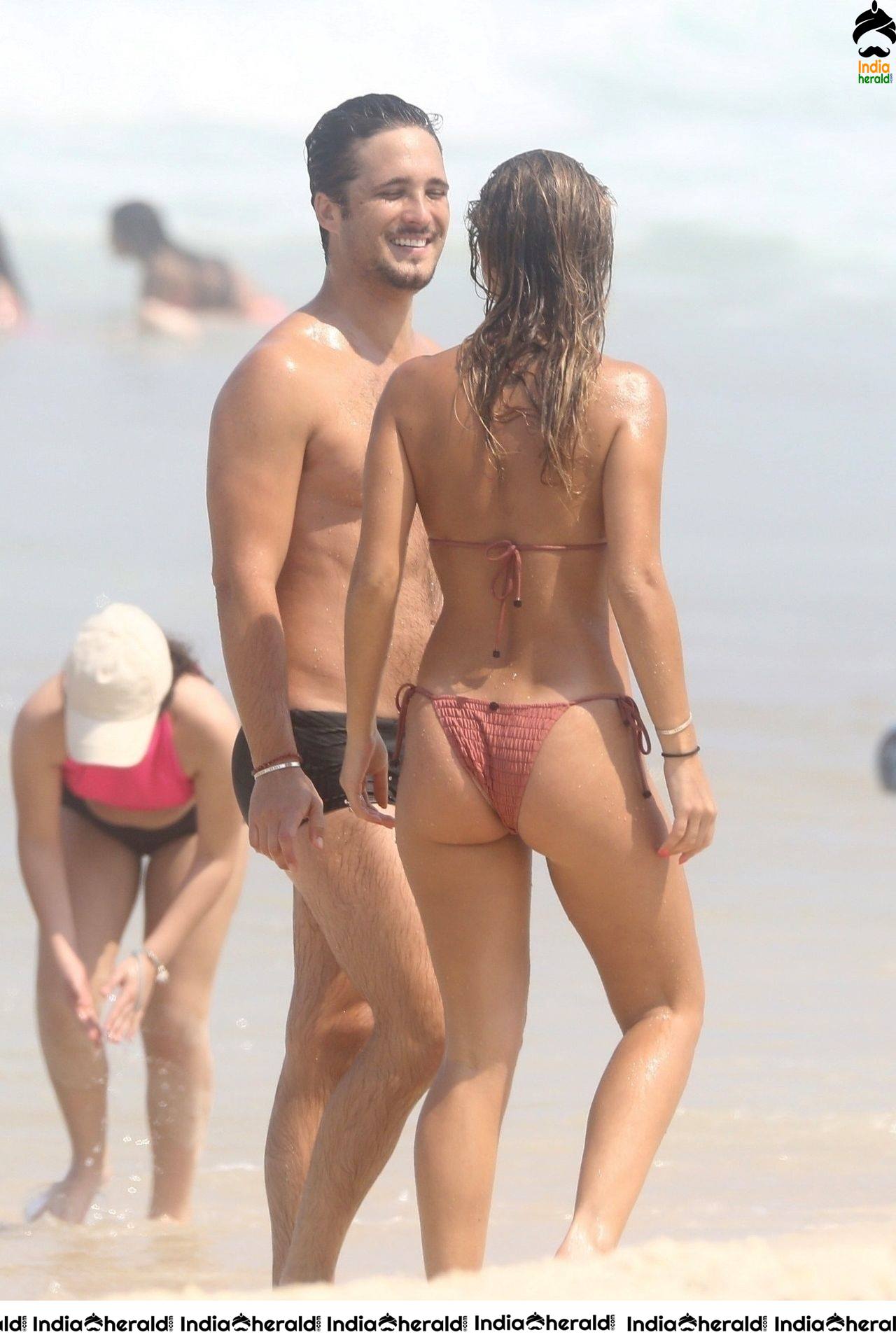 Mayte Rodriguez With Boyfriend in Bikini at Copacabana Beach Set 2