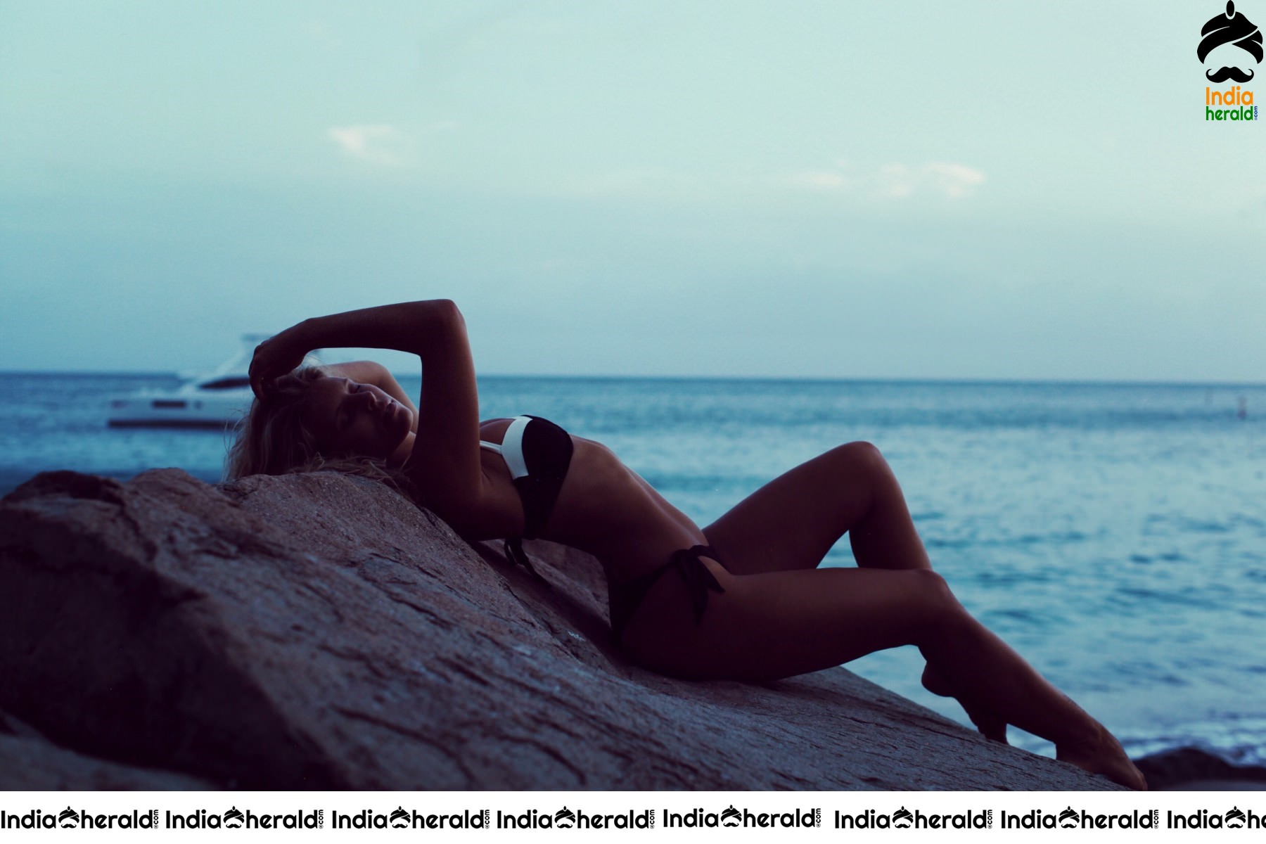 Natasha Oakley bikini photoshoot in St Barts Set 1