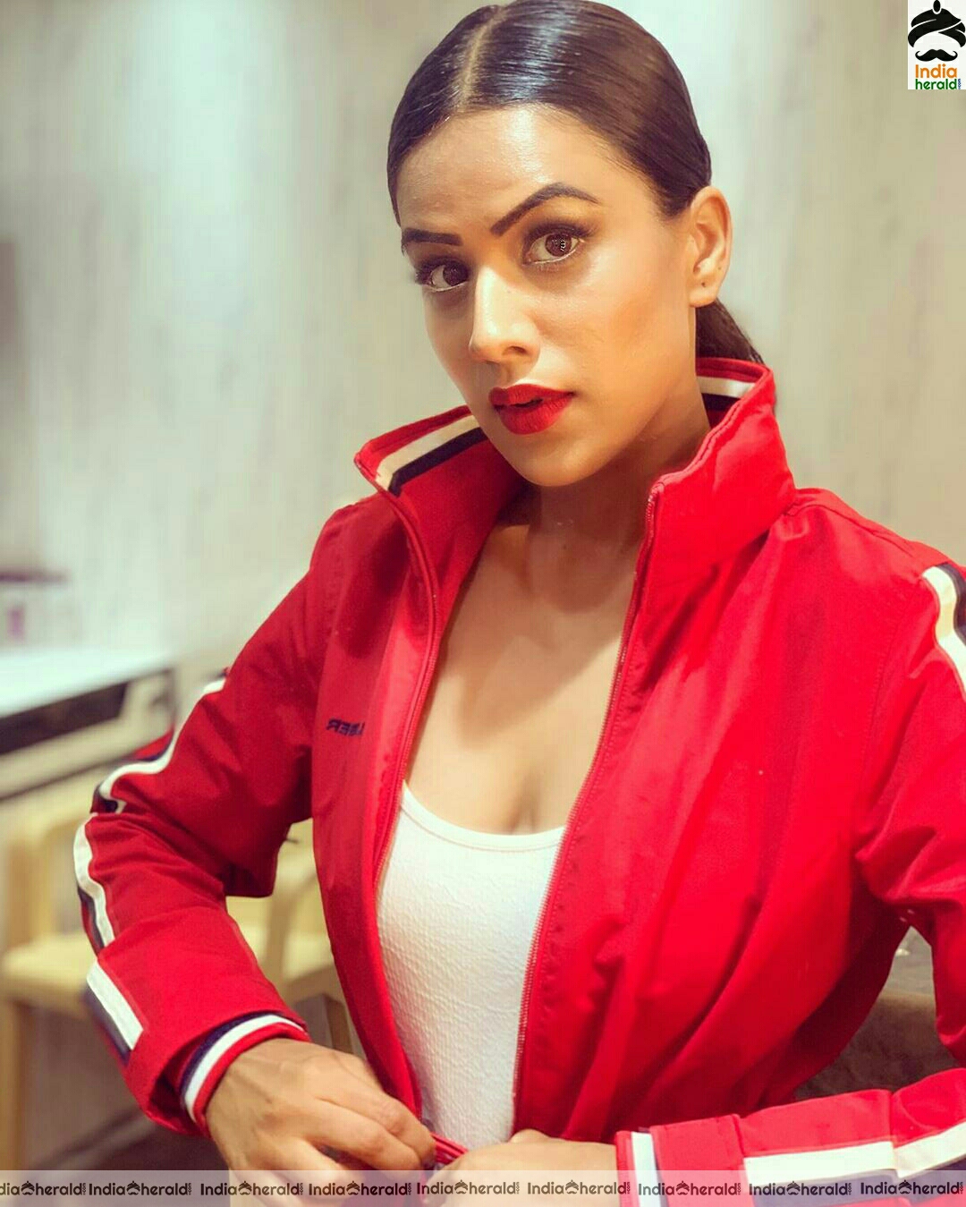 Nia Sharma Latest Red Hot Stills