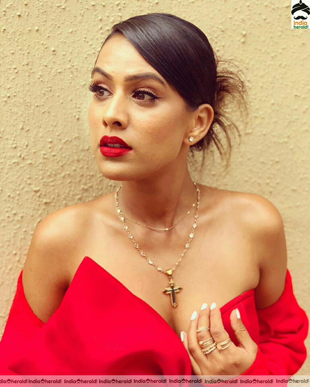 Nia Sharma Latest Red Hot Stills