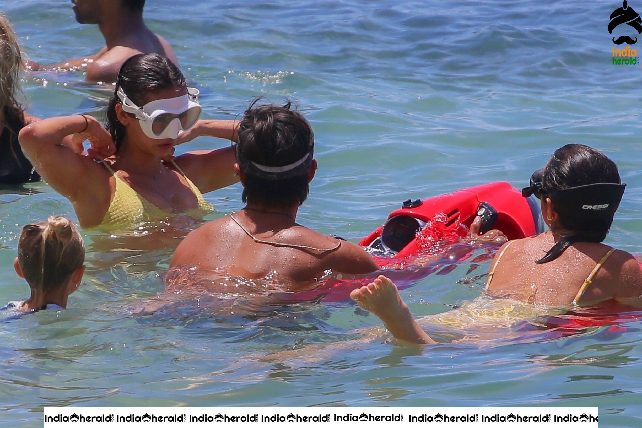 Nina Dobrev Hot Photos in a bikini at the beach in Maui Set 2
