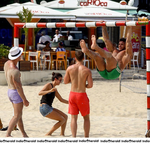 Nina Dobrev Wearing a Bikini at a Beach in Brazil Set 2