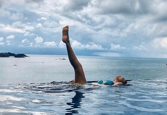 Nisha Aggarwal Hot Bikini Stills From A Swimming Pool