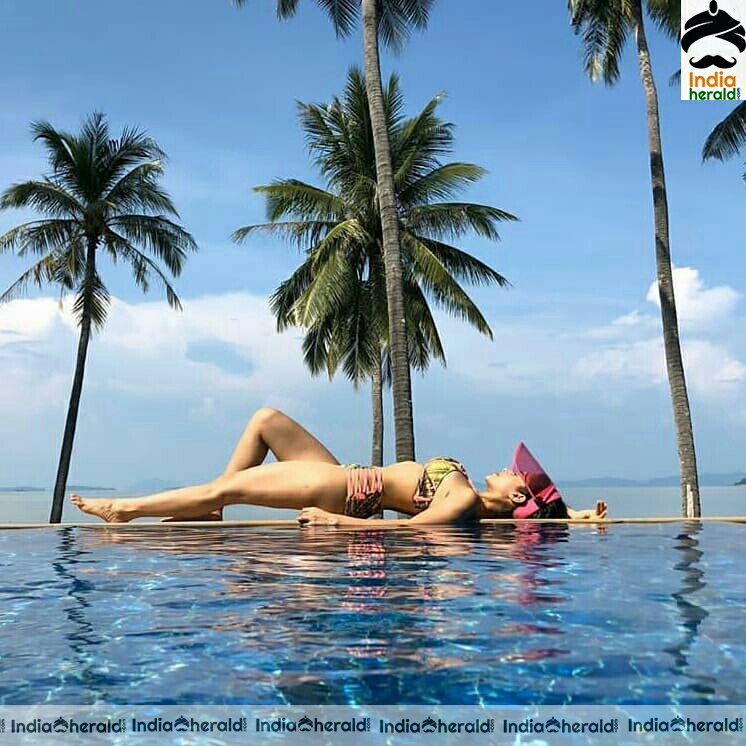 Nushrat Bharucha Latest Hot Bikini Clicks