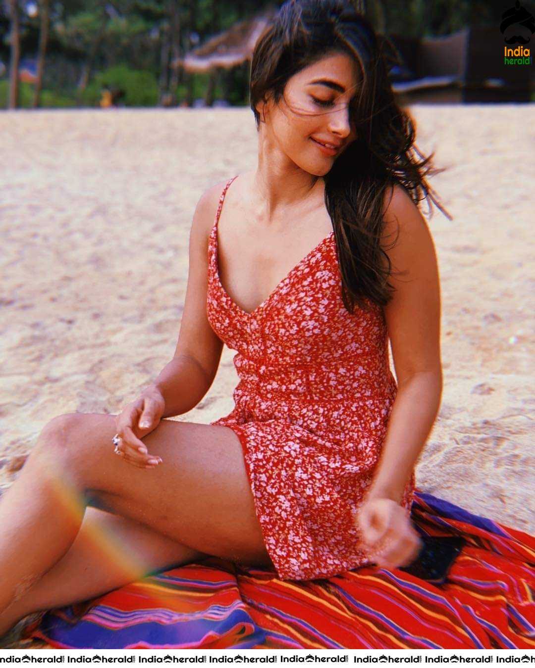 Pooja Hegde Flaunts her Curvaceous Hot Body and Exposes her Teasing Assets in these Photos Set 3