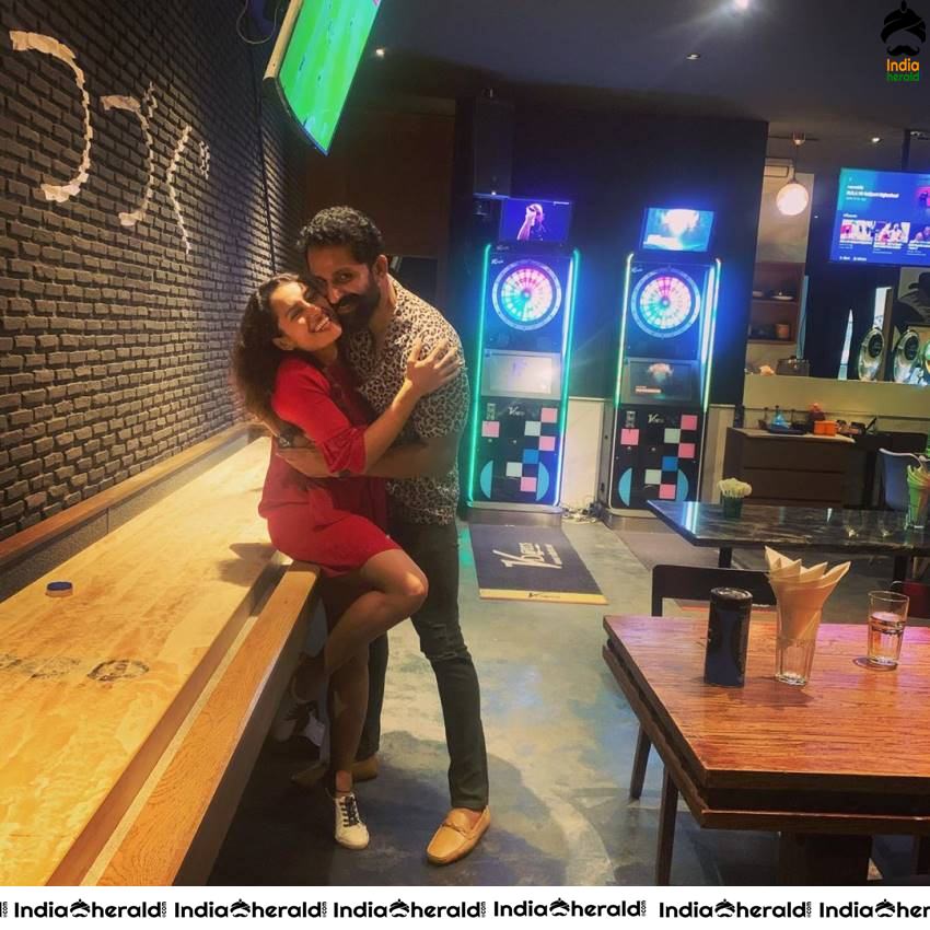 Pooja Ramachandran and John Kokken Unseen Romantic Hot Photos Set 2