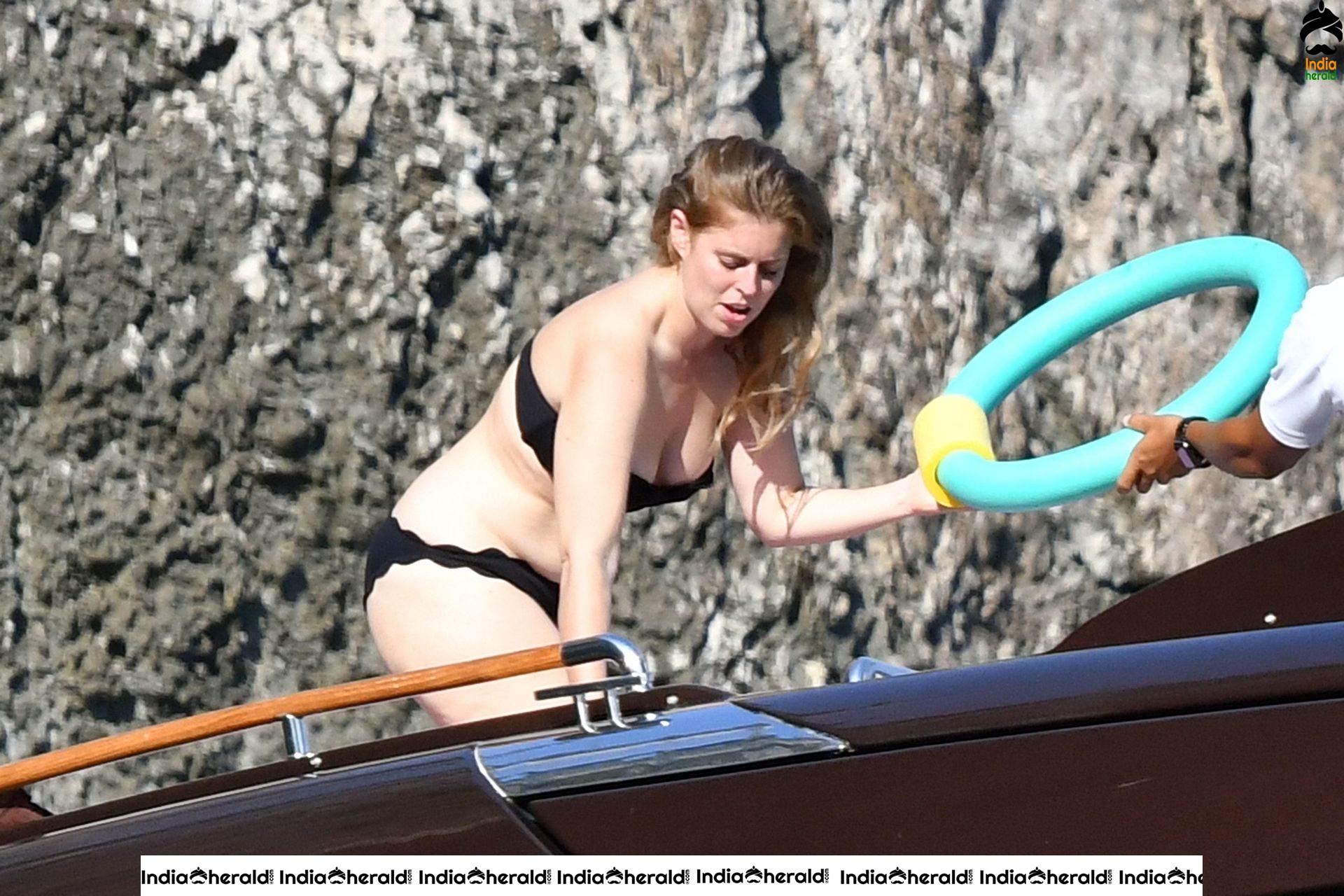 Princess Beatrice wears bikini on summer break in Capri