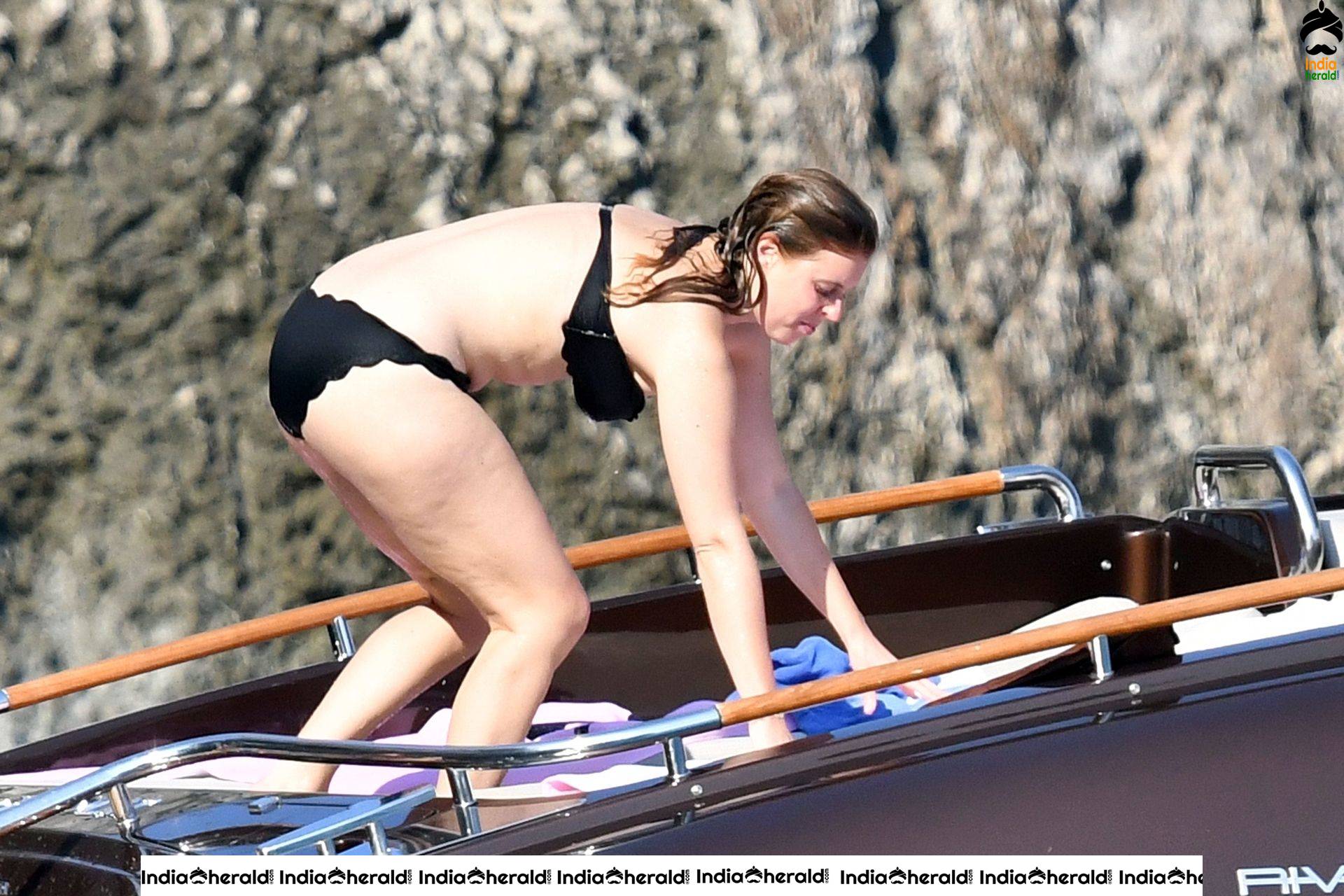 Princess Beatrice wears bikini on summer break in Capri