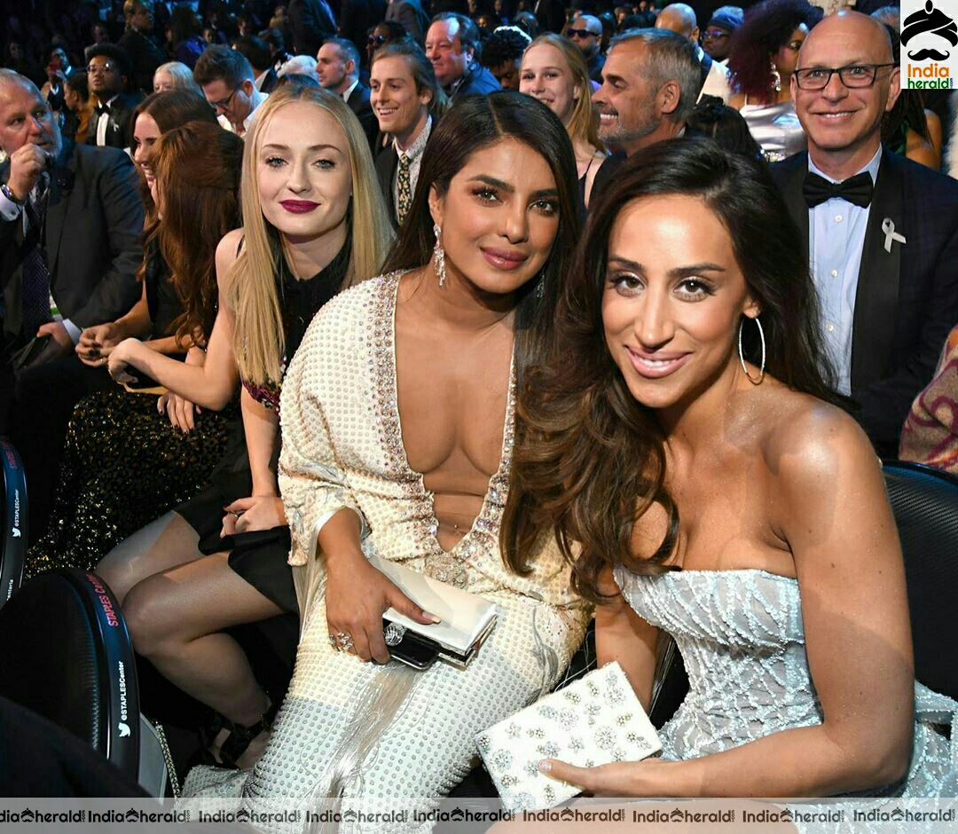 Priyanka Chopra Hot Cleavage Show During A Party
