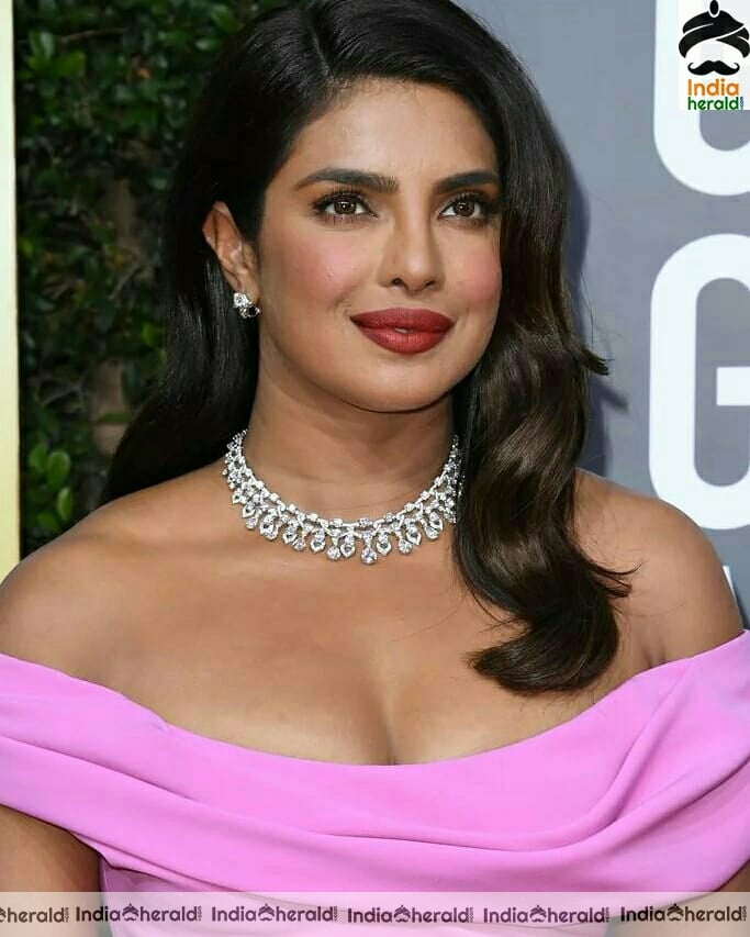 Priyanka chopra Hot In Pink Dress Stills