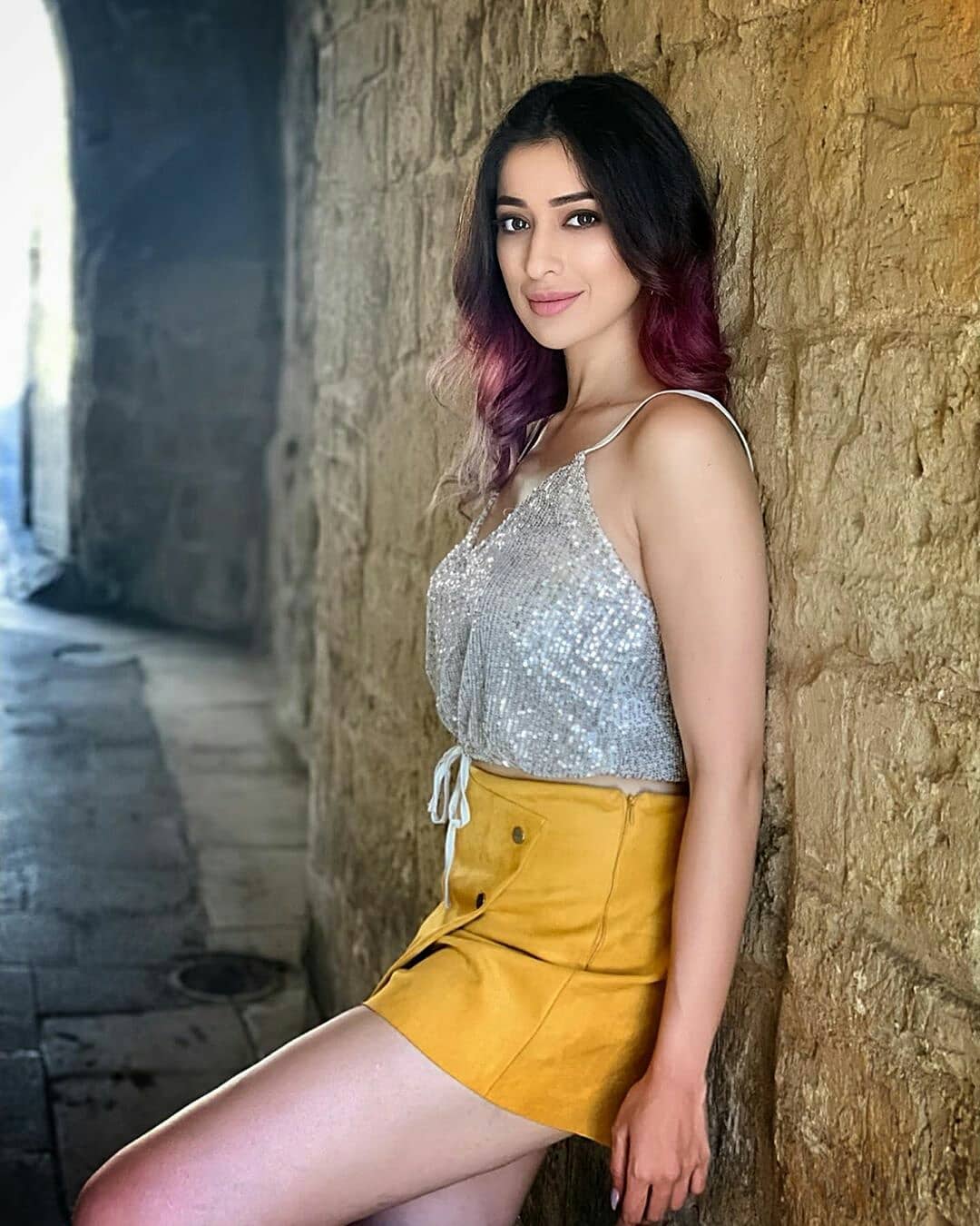 Raai Laxmi Spicy Hot In Red Bikini