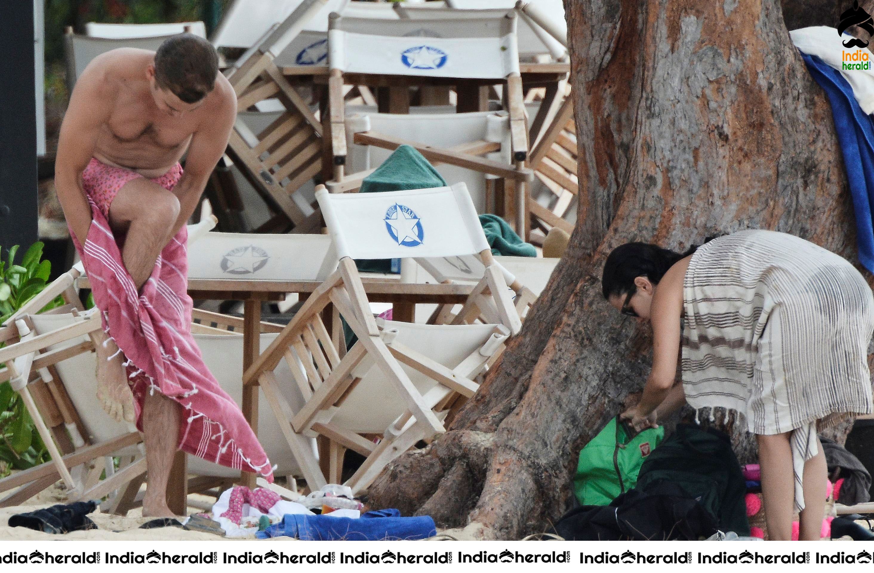 Rachel Bilson Exposing her Hot Body and Bump in Bikini by Beach Side Set 1