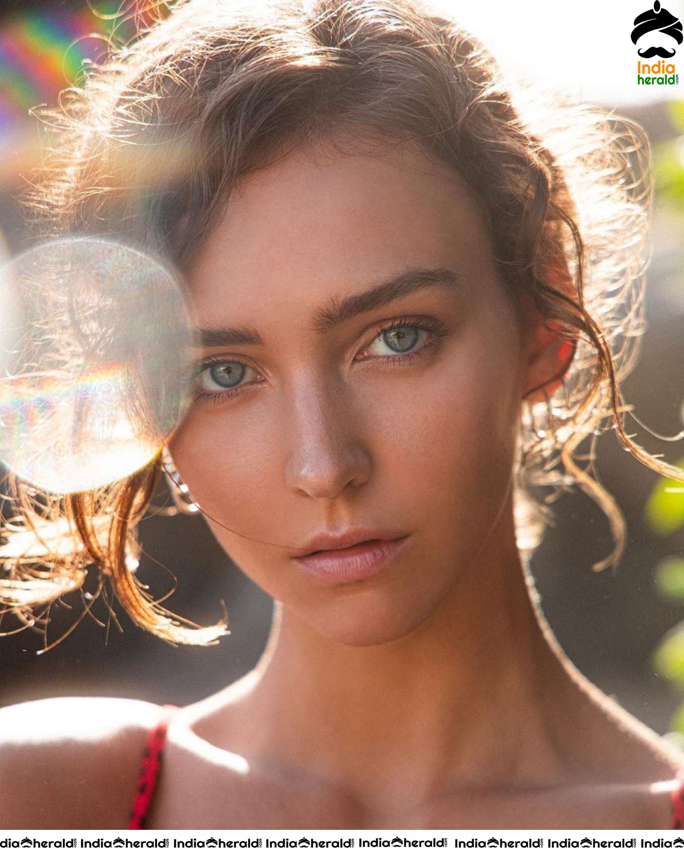 Rachel Cook Smoking Hot in Red Bikini for Shane Rad Photohoot 2019