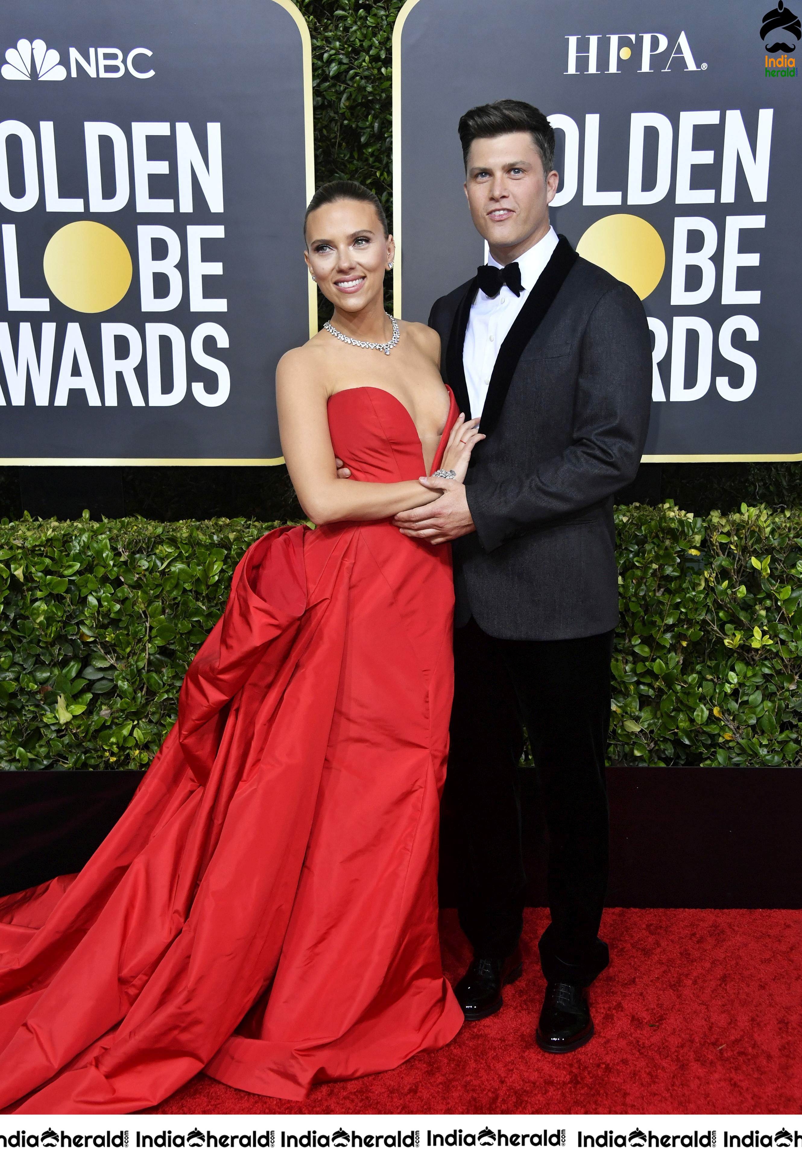 Scarlett Johansson at 77th Annual Golden Globe Awards in Beverly Hills Set 2