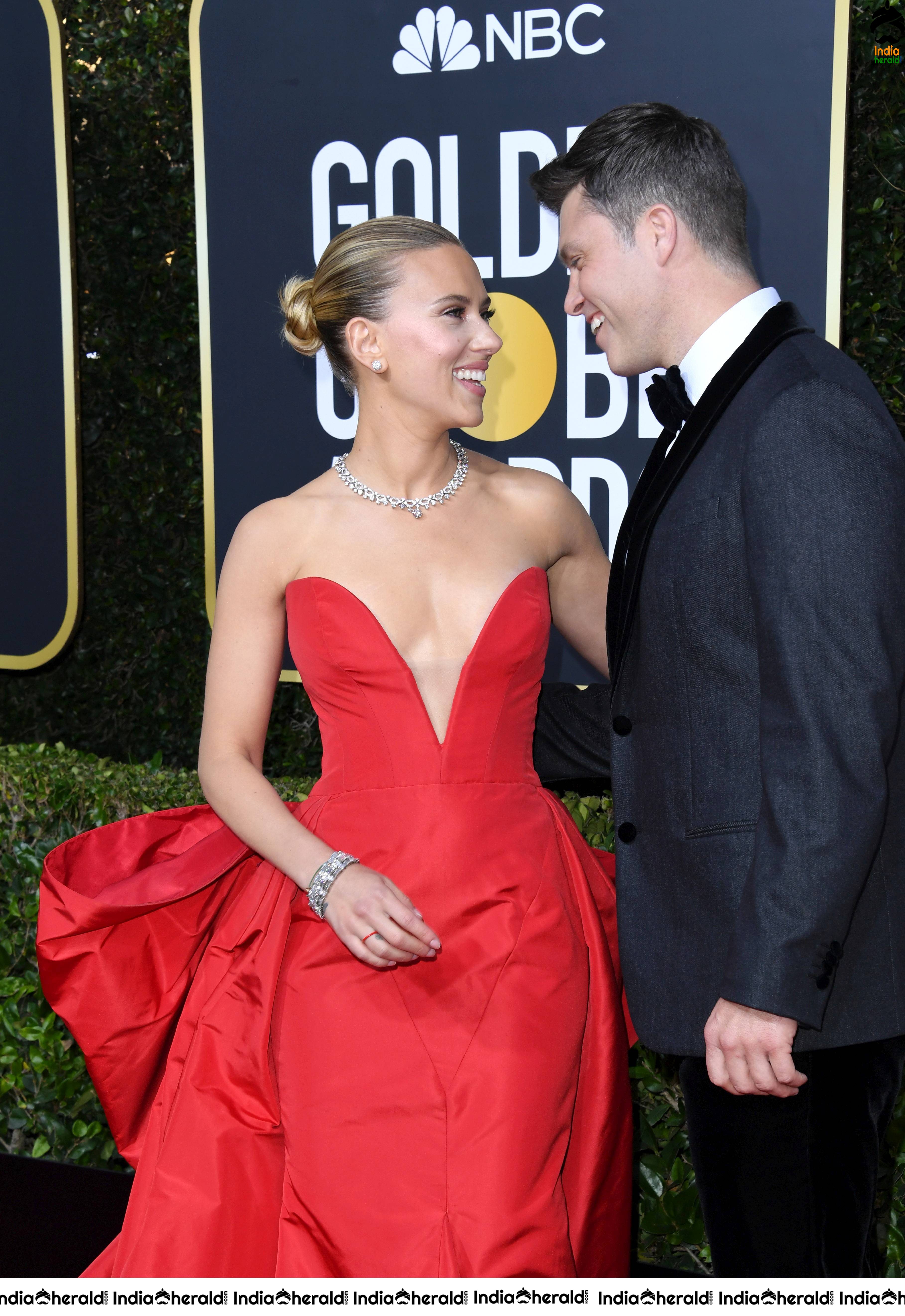 Scarlett Johansson at 77th Annual Golden Globe Awards in Beverly Hills Set 2