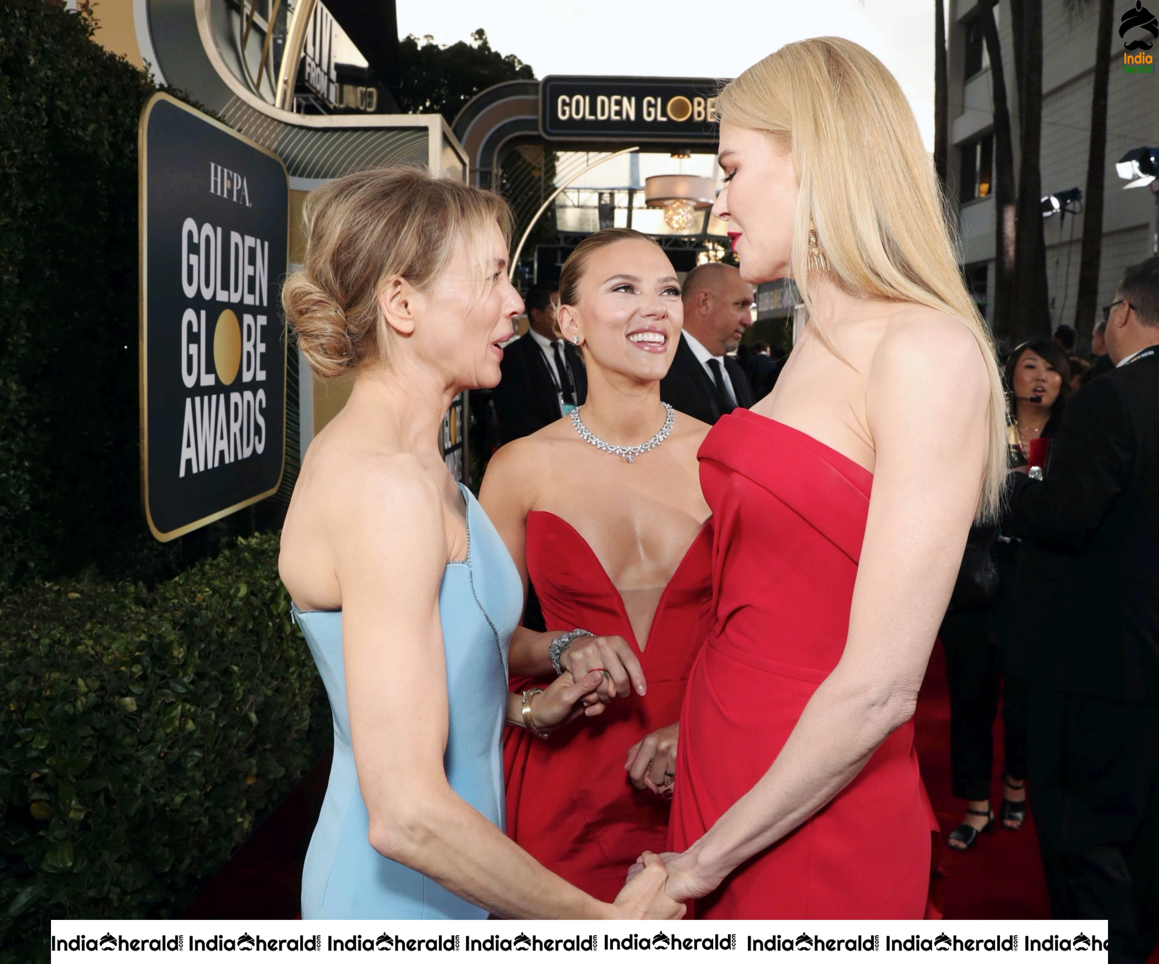 Scarlett Johansson at 77th Annual Golden Globe Awards in Beverly Hills Set 2