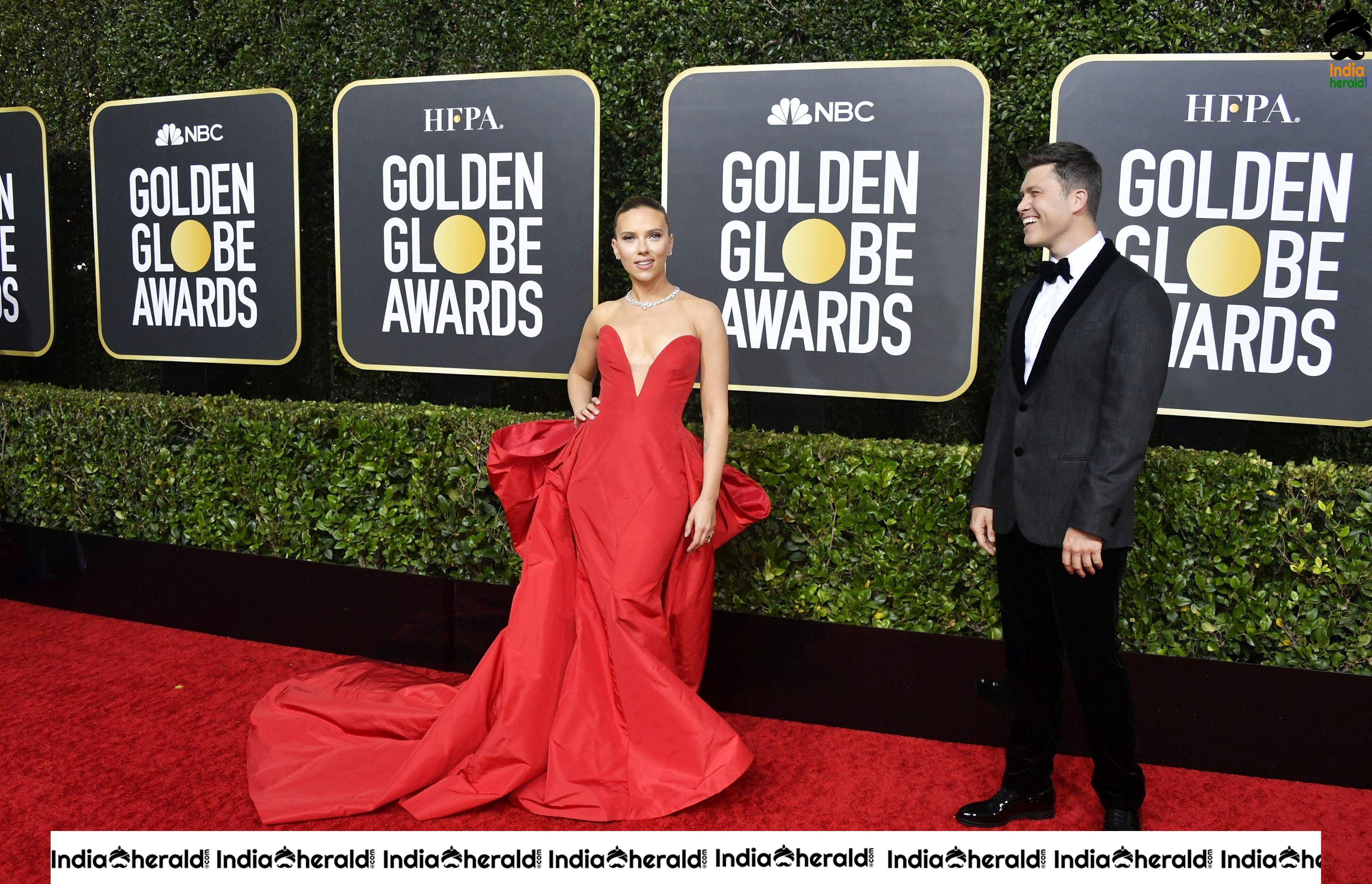 Scarlett Johansson at 77th Annual Golden Globe Awards in Beverly Hills Set 2