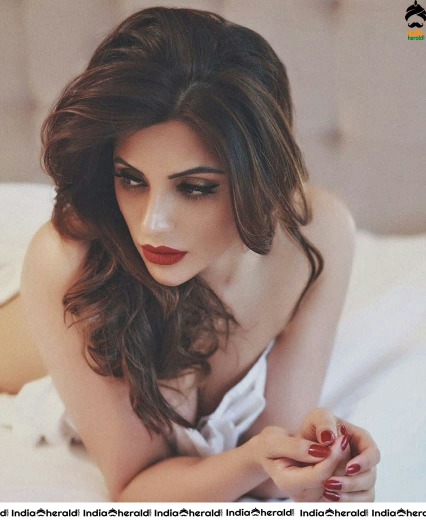 Shama Sikander Hot Exposing Bikini and Lingerie Photos Collection Set 2