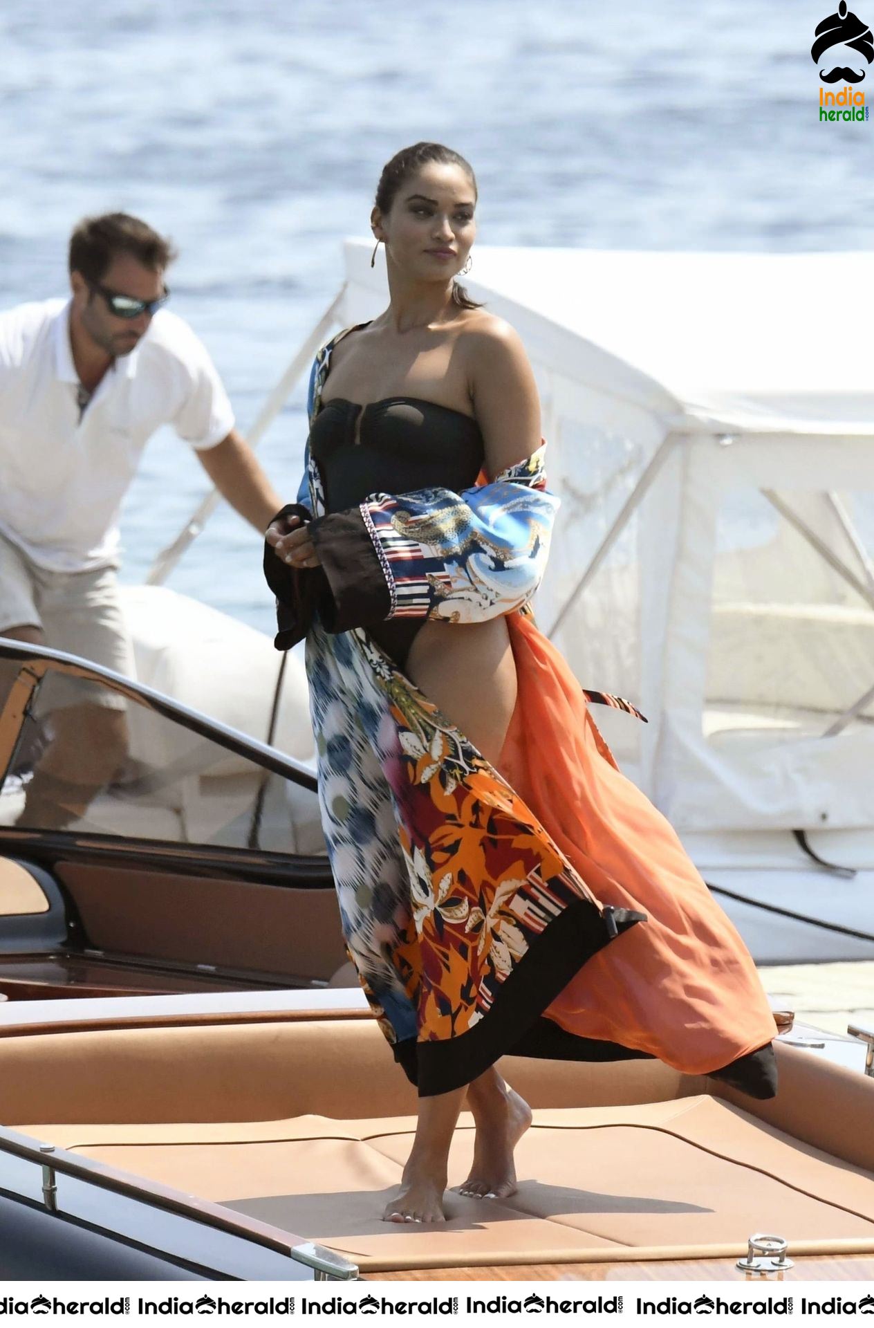 Shanina Shaik Hot Photos where she flaunts her Hot Assets