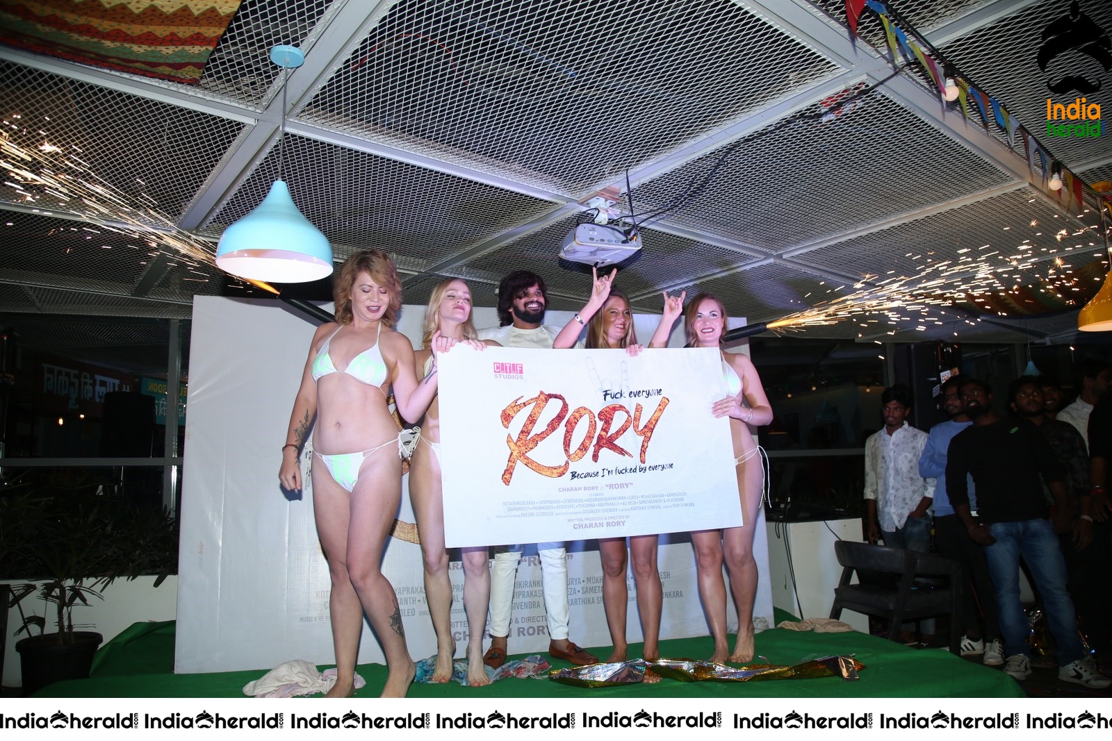 Sizzling Hot Bikini Beauties at Rory Launch Set 1
