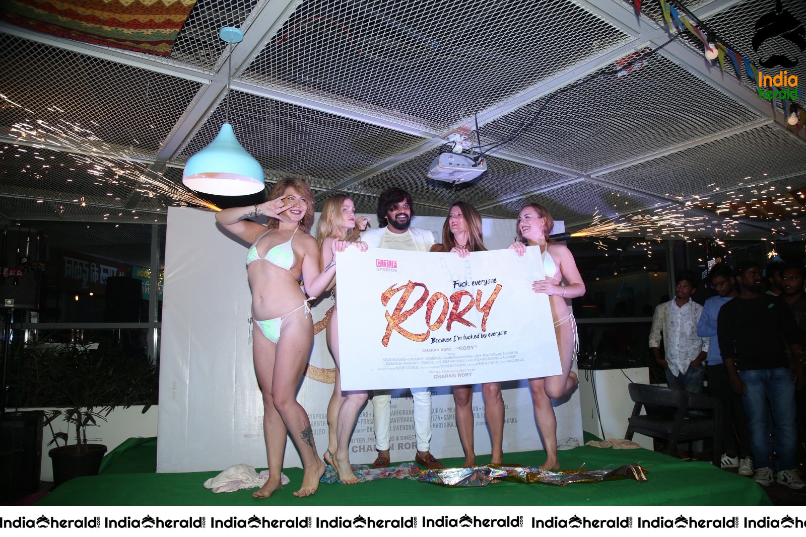 Sizzling Hot Bikini Beauties at Rory Launch Set 1