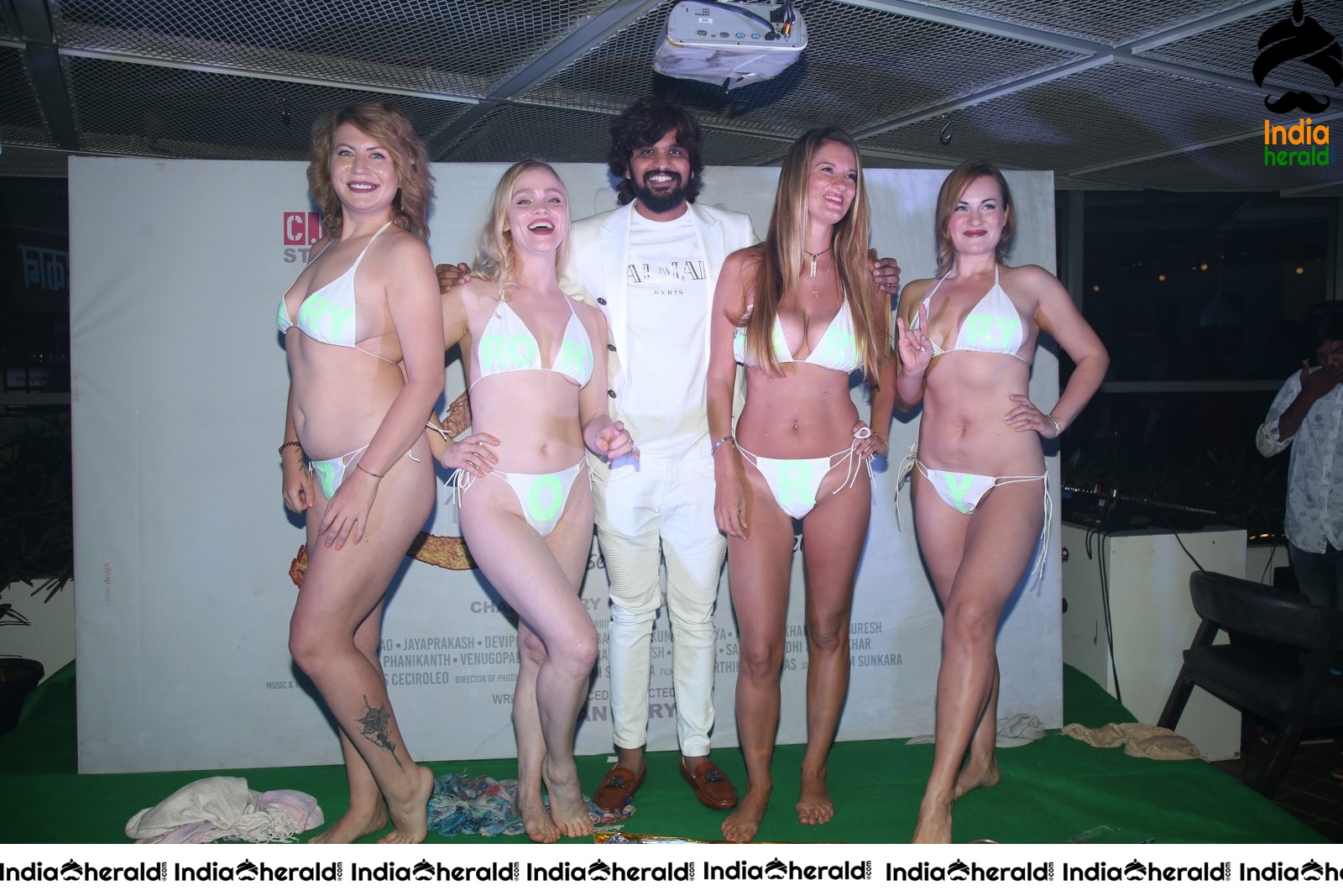 Sizzling Hot Bikini Beauties at Rory Launch Set 2