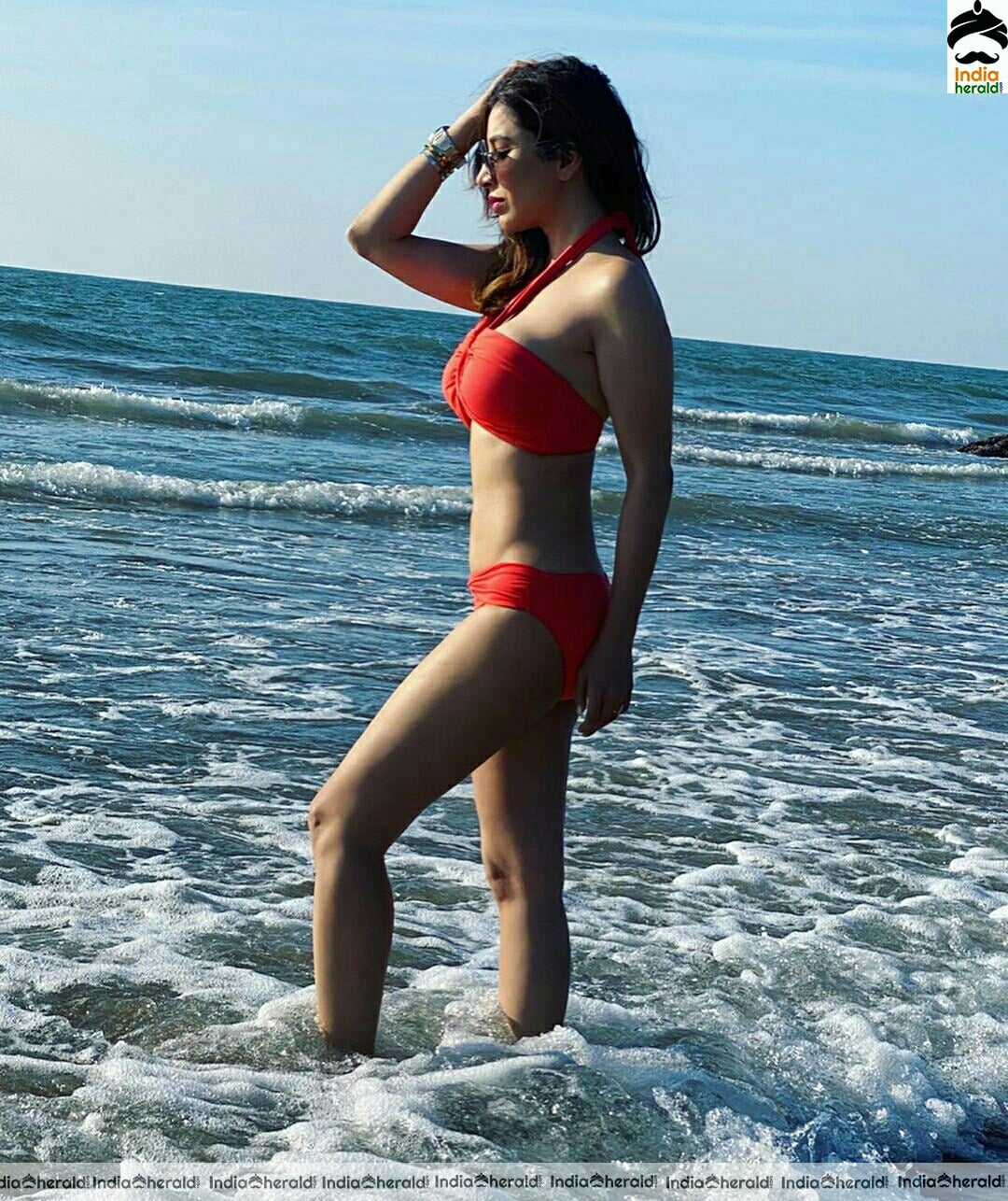 Sophie Choudry Hot Cleavage Revealing Stills