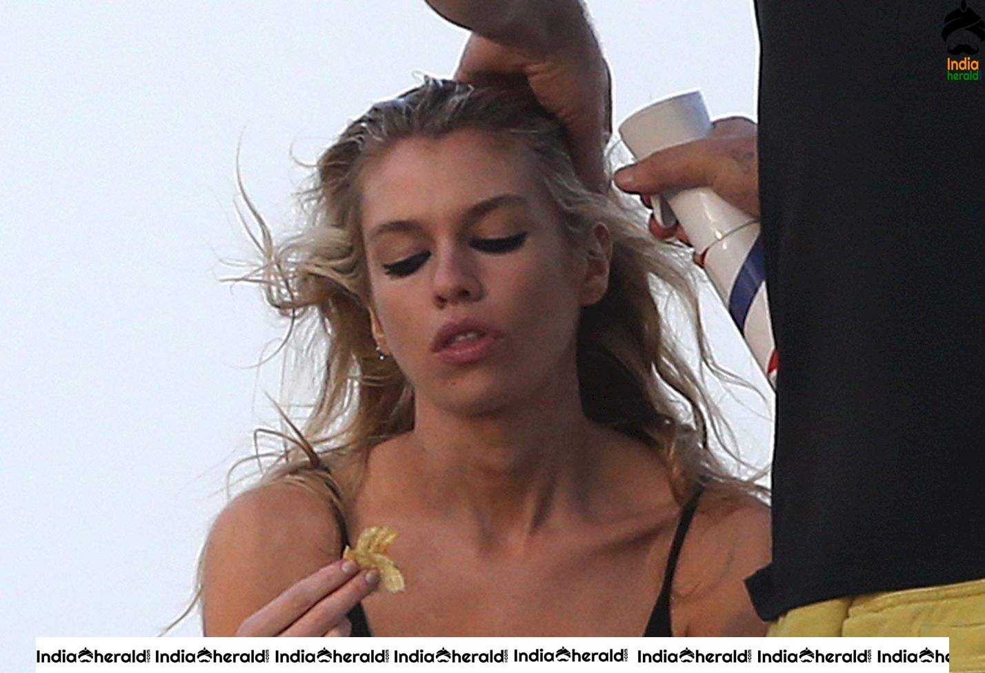 Stella Maxwell in Bikini at Miami Beach Set 1