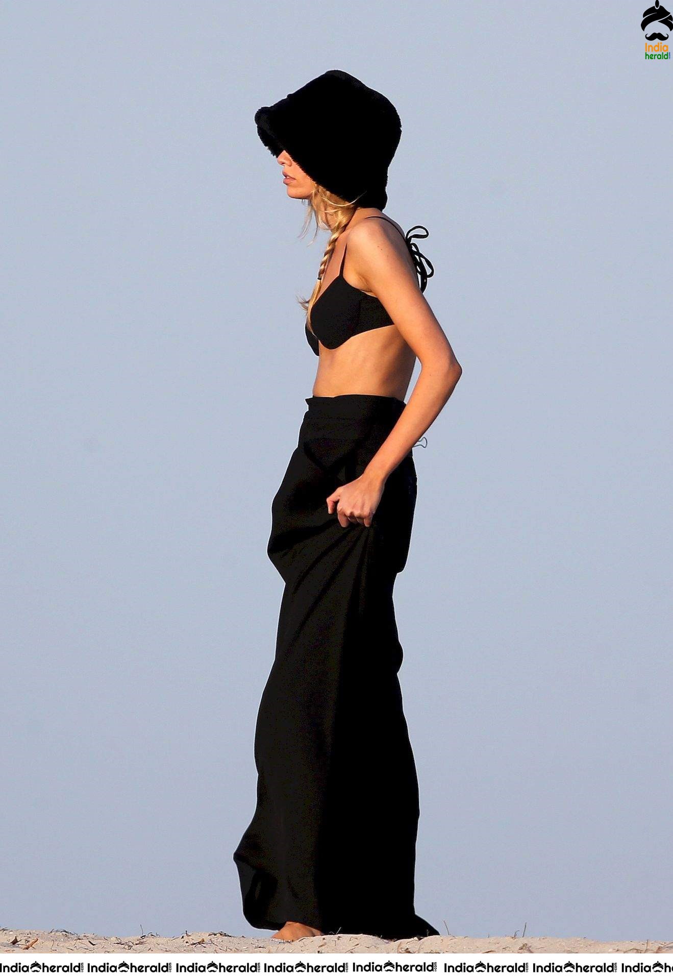 Stella Maxwell in Bikini at Miami Beach Set 2