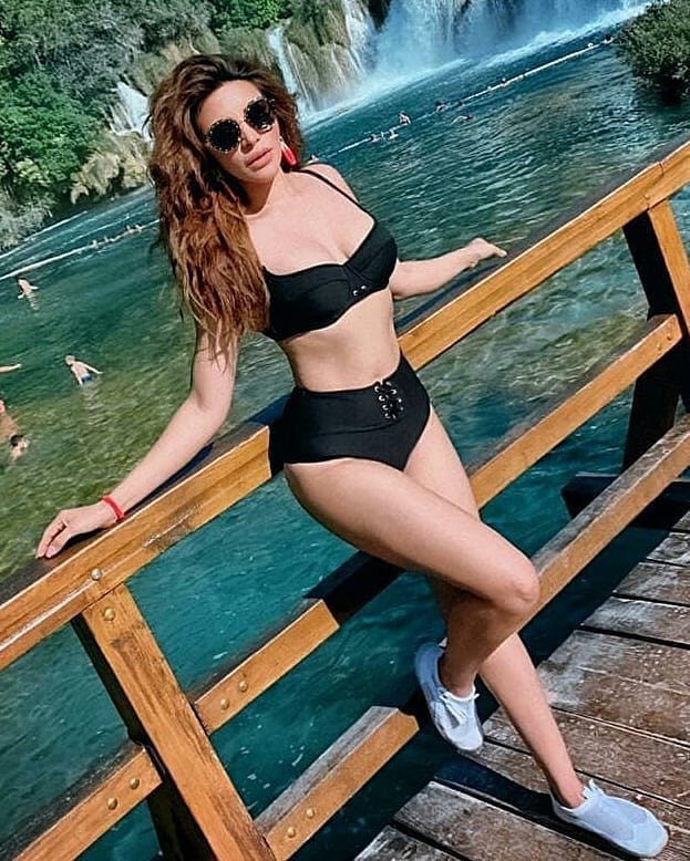 Sultry Shama Sikander Raises Heat In Bikini