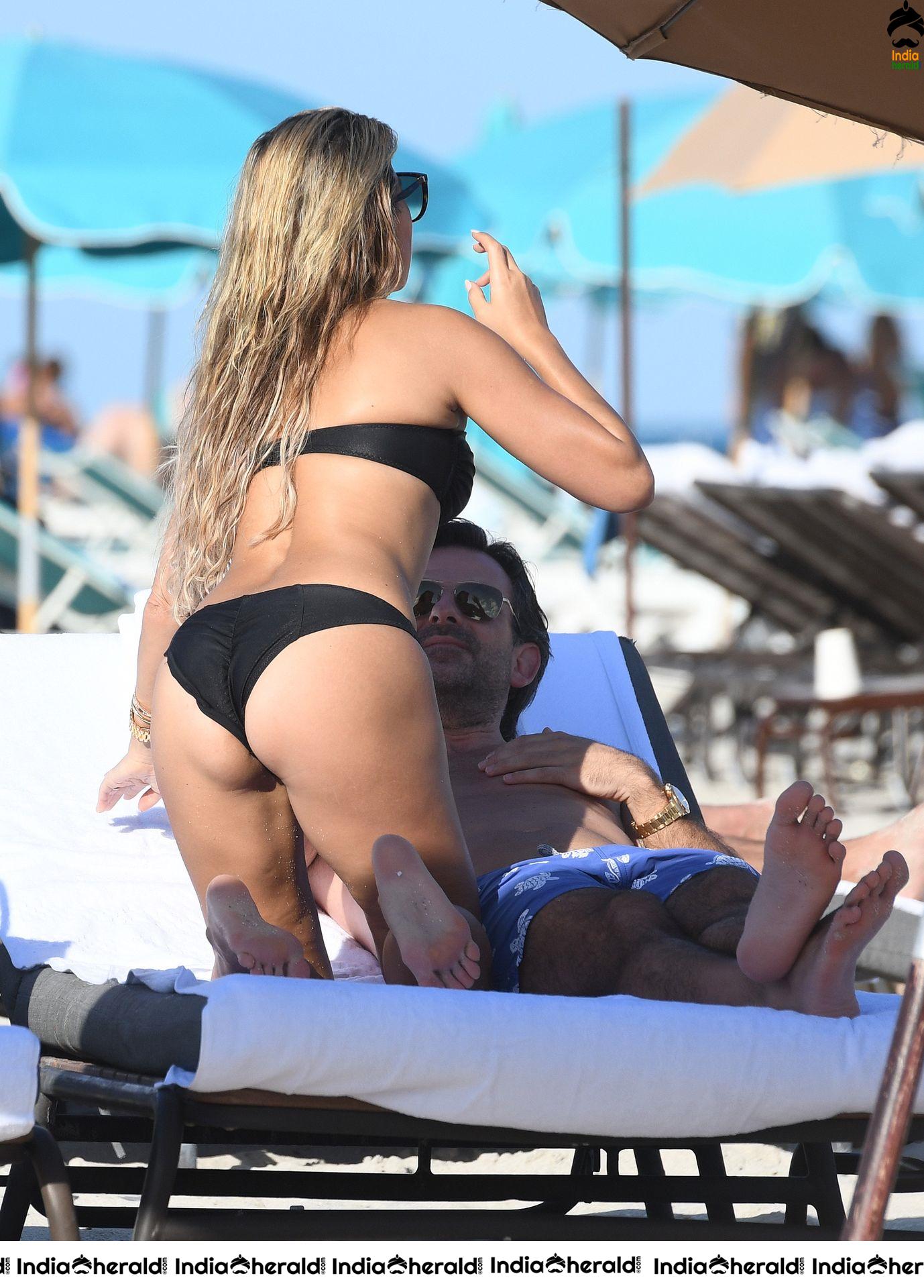 Sylvie Meis Caught in Bikini at the Beach by the Paparazzi Set 2