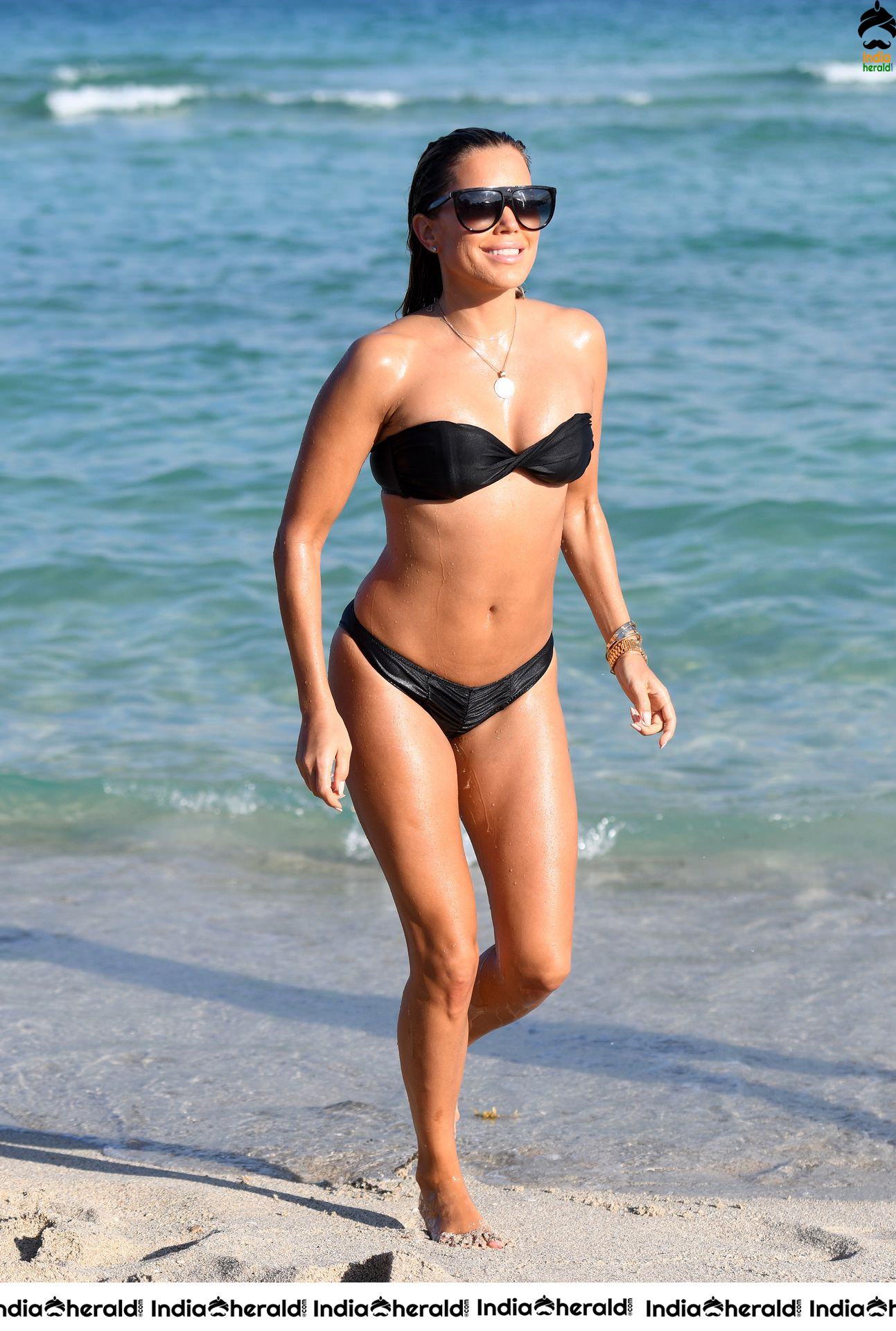 Sylvie Meis Caught in Bikini at the Beach by the Paparazzi Set 2