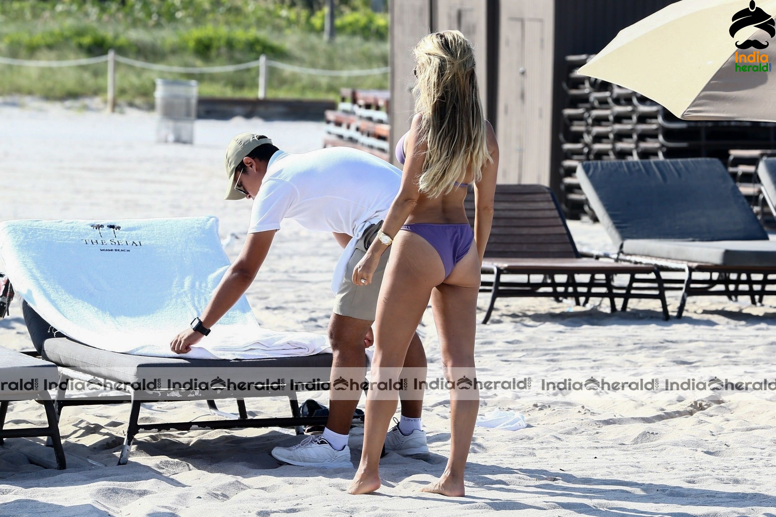 Sylvie Meis Spotted in a Bikini at Miami Set 3