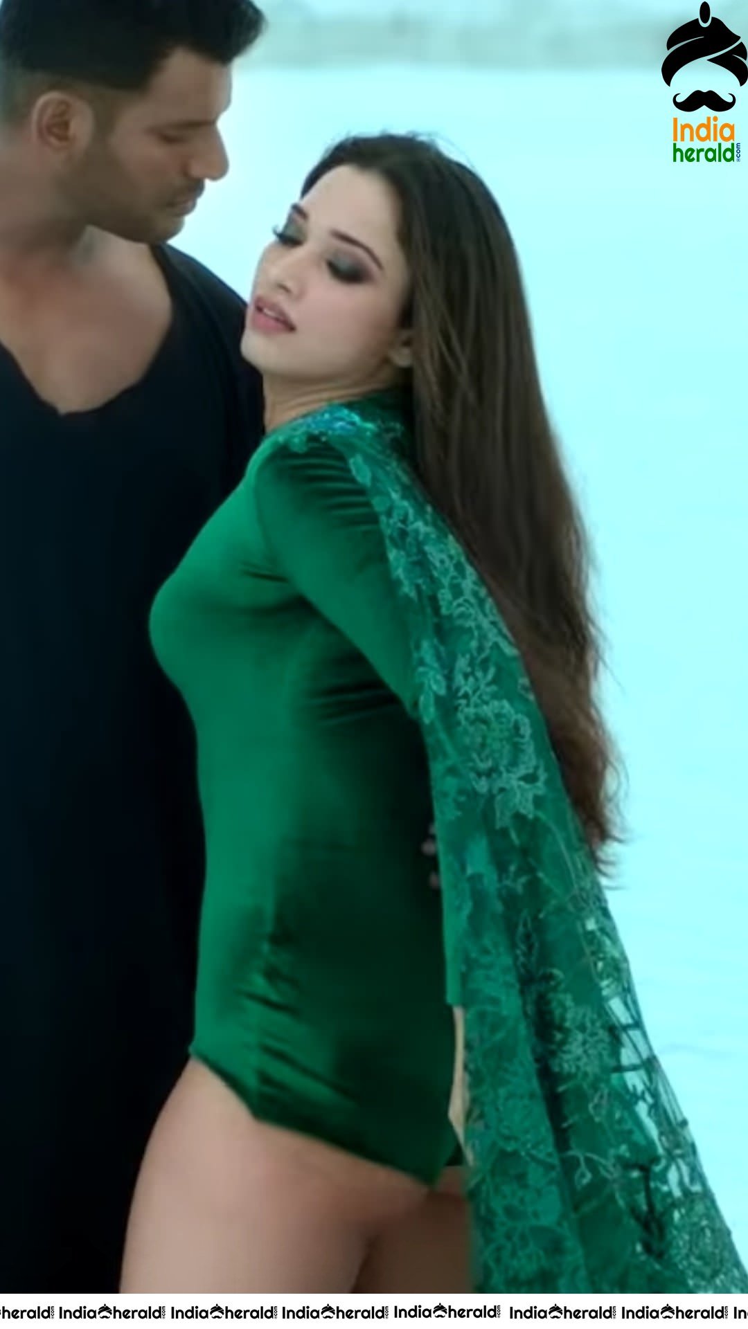Tamannaah Hot Unseen Butt Show in Bodysuit Set 2