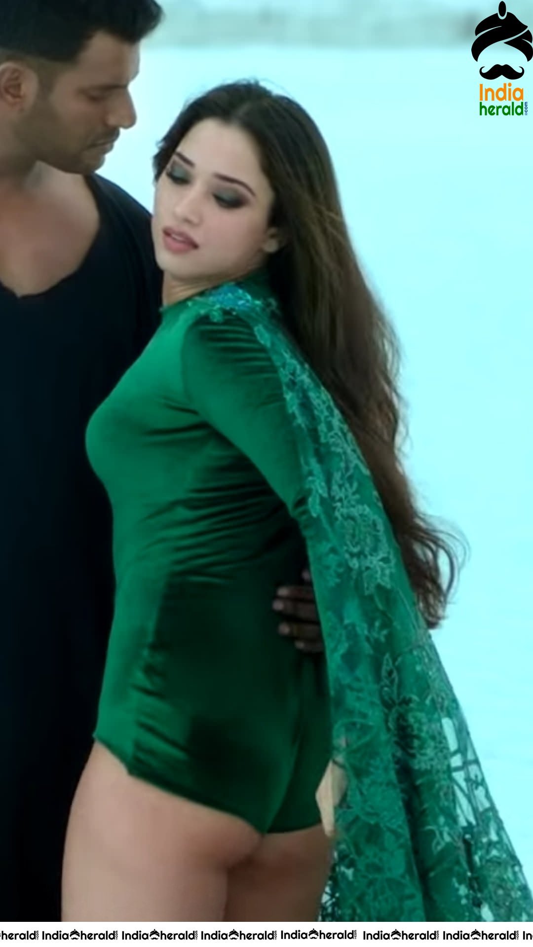 Tamannaah Hot Unseen Butt Show in Bodysuit Set 2