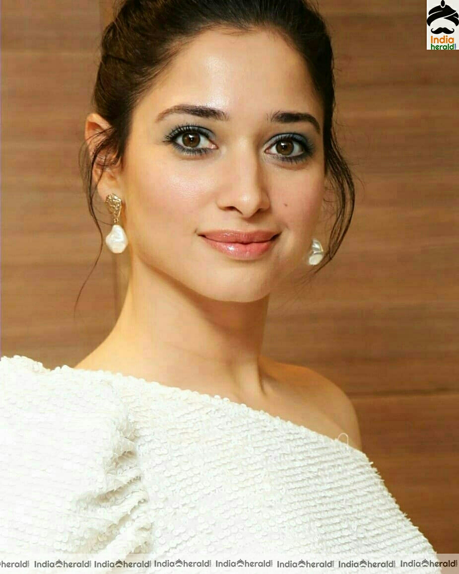 Tamannah Hot White Dress Stills