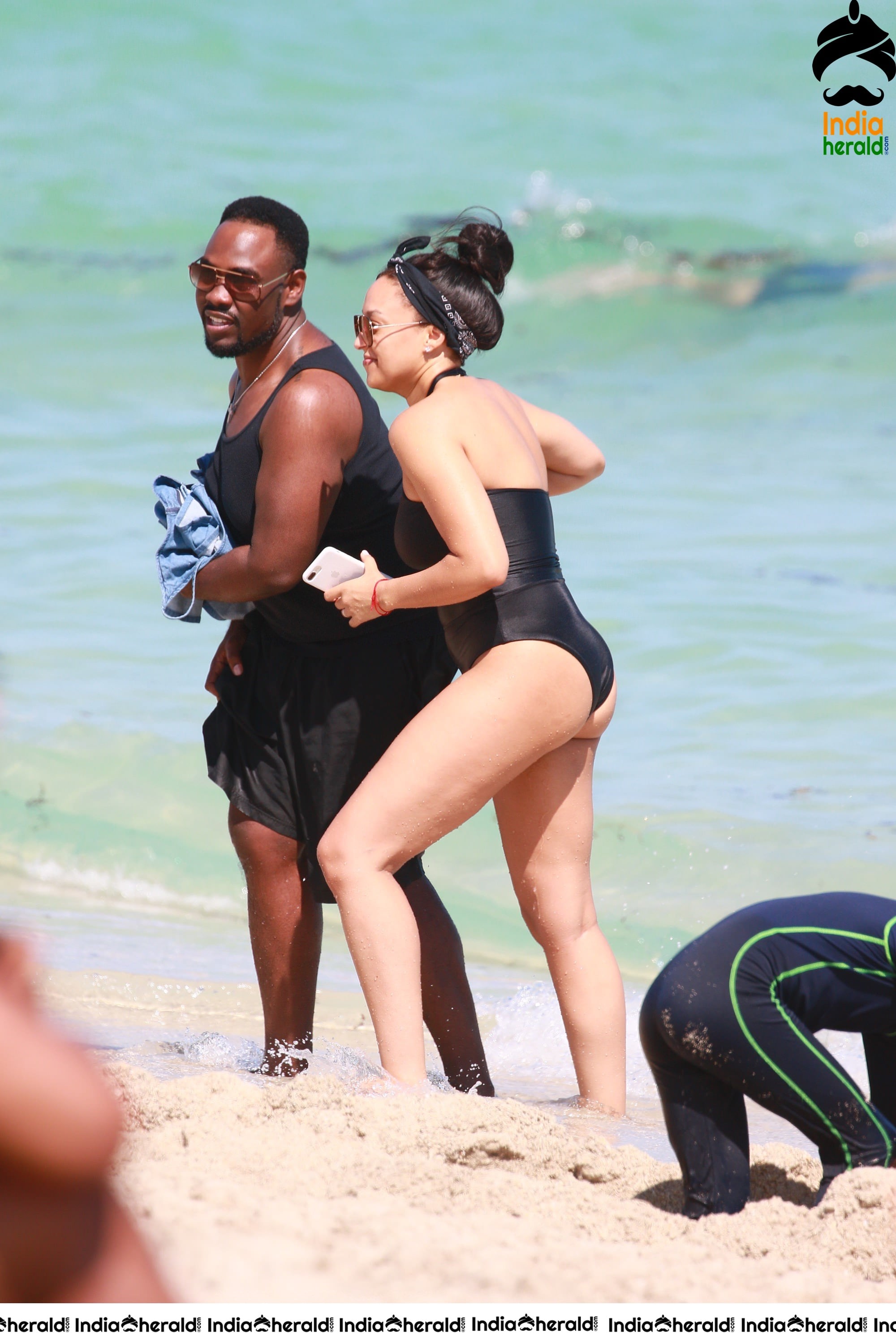 Tia Mowry Hot at Miami Beach Set 2