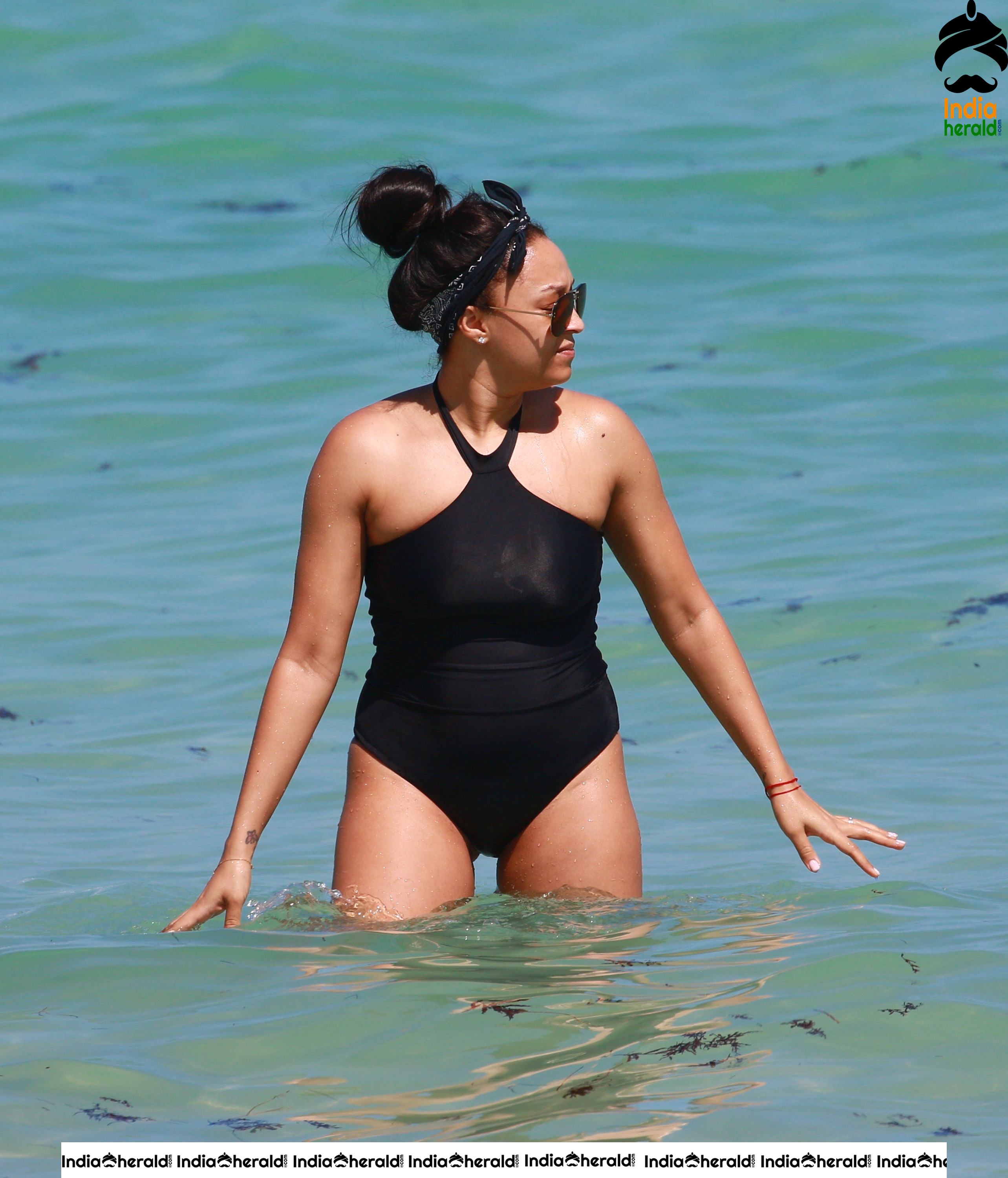 Tia Mowry Hot at Miami Beach Set 2