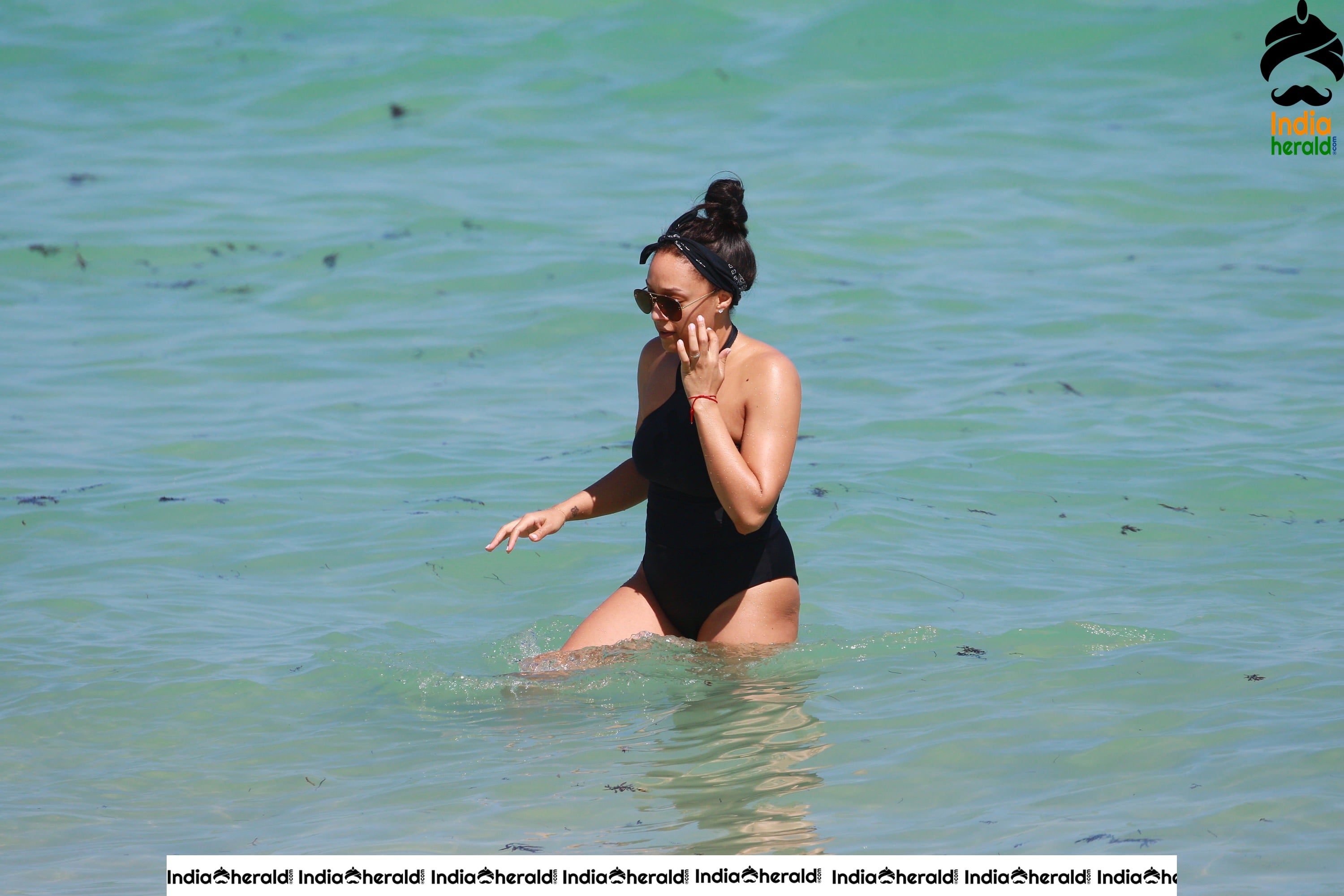Tia Mowry Hot at Miami Beach Set 2