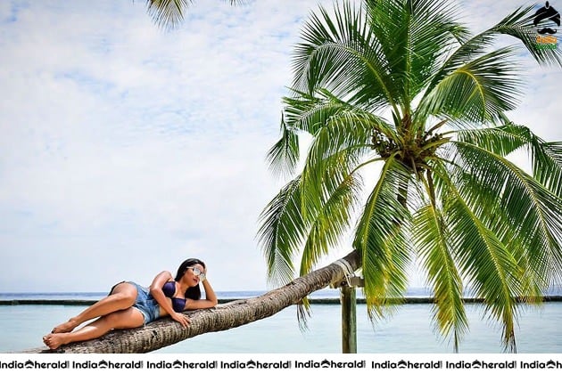 Tridha Choudhary Latest Hot Bikini Photos Set 1