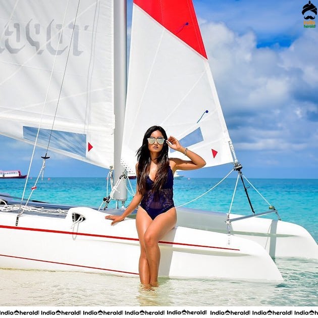 Tridha Choudhary Latest Hot Bikini Photos Set 1